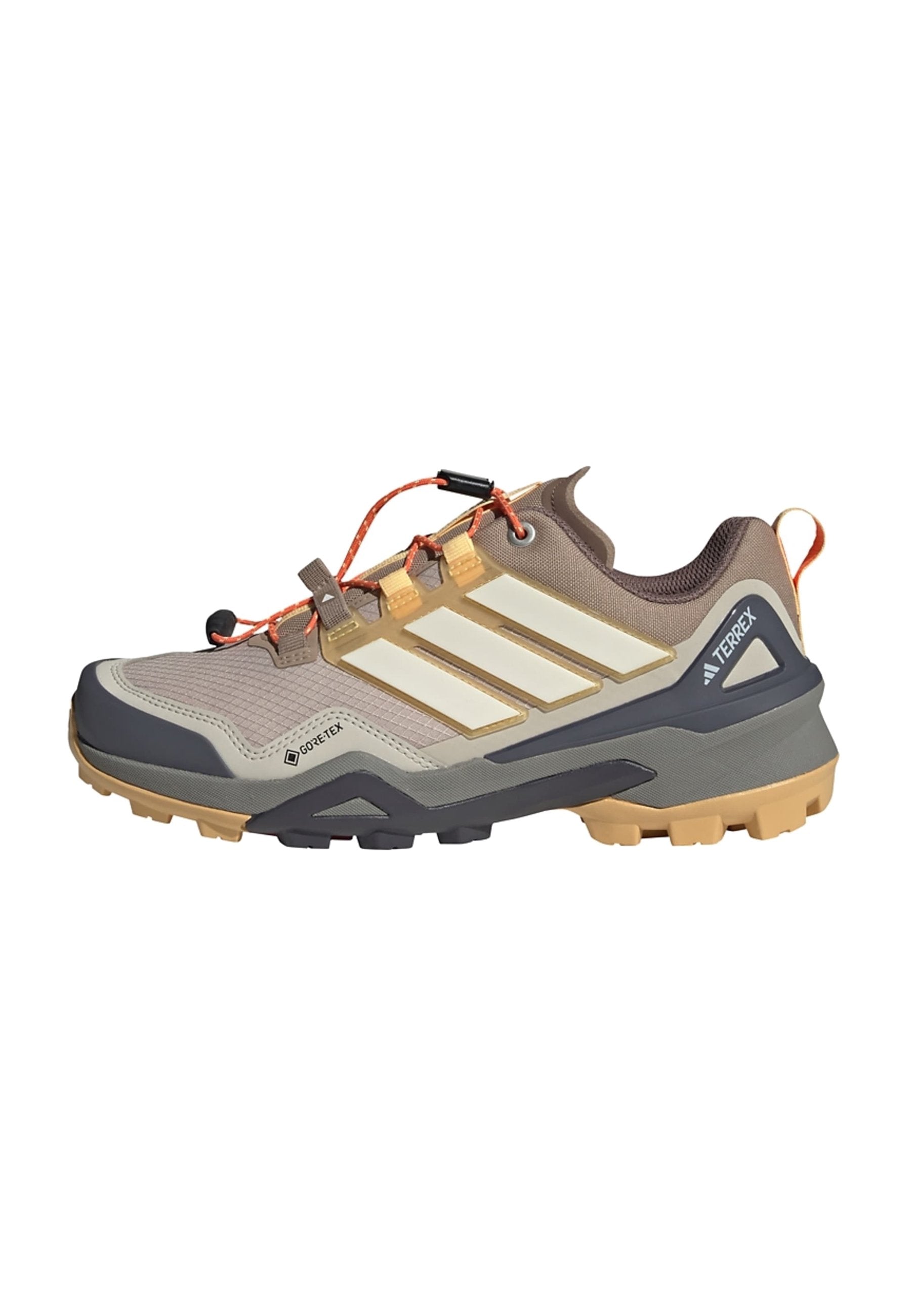 TERREX SKYCHASER GTX W - Hiking shoes - taupe off white ice tangerine