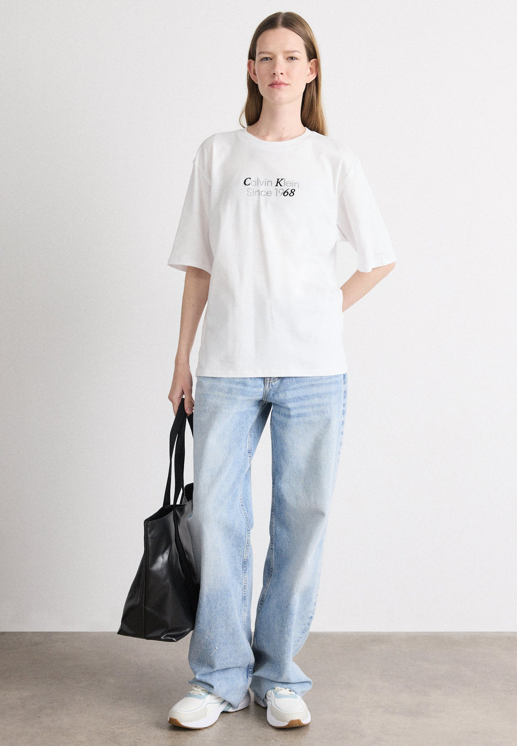 RELAXED INSIDE OUT - Print T-shirt - brilliant white