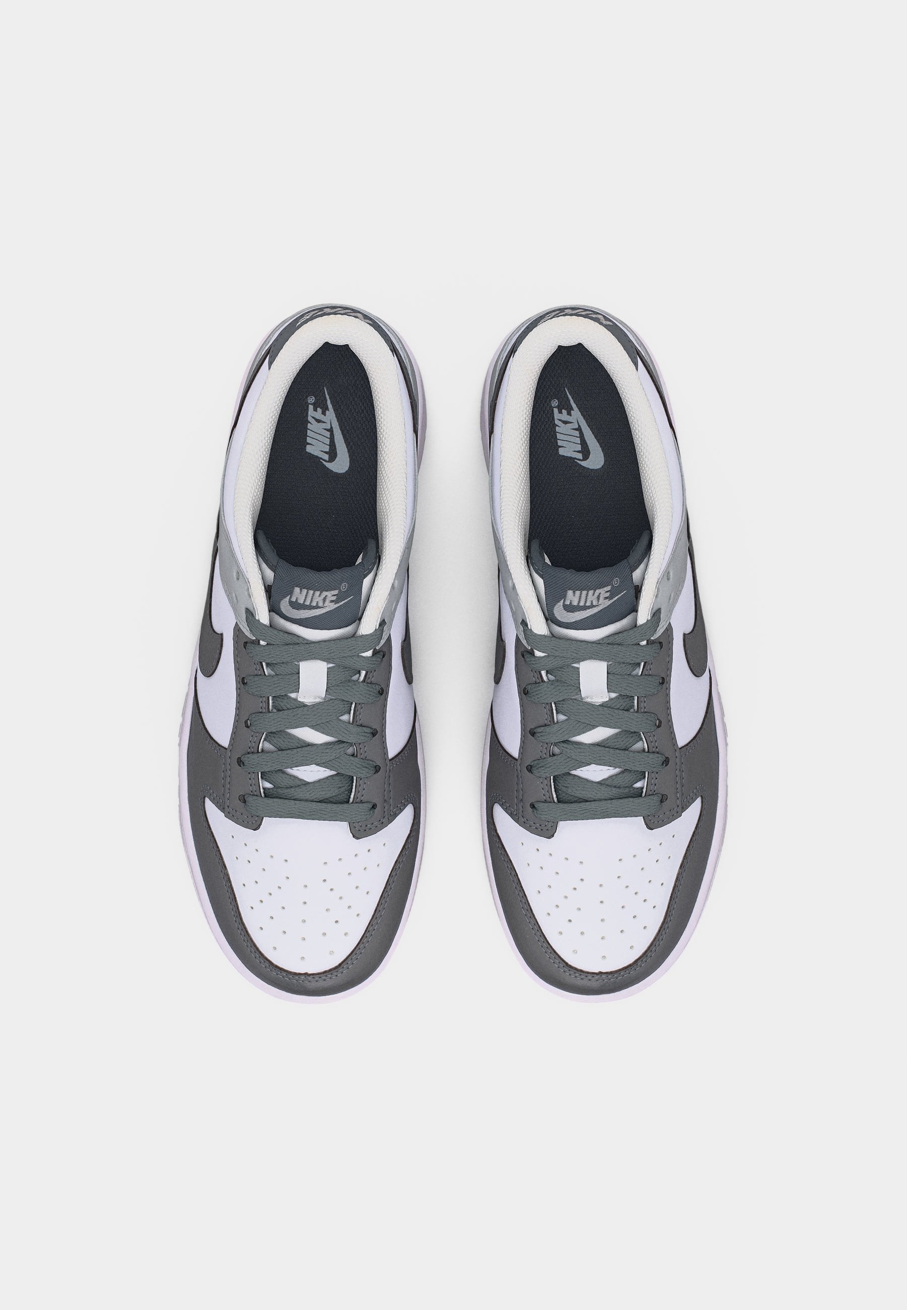 DUNK UNISEX - Spor Ayakkabı - beyaz/füme gri/gri sis