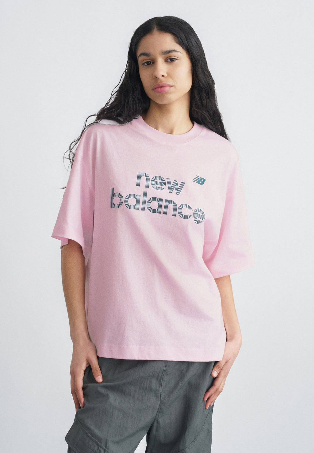 GRAPHIC - Print T-shirt - pink salt