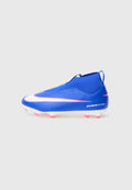 MERCURIAL ZOOM SUPERFLY 10 ACADEMY FGMG - Firm-ground football boots - racer blue/white