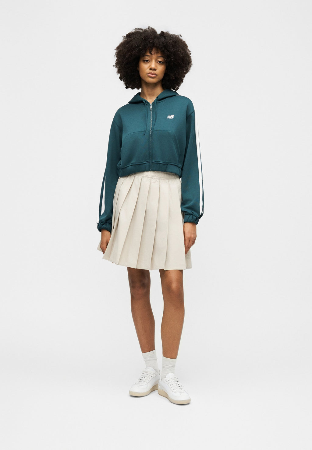 FULL ZIP - Zip-up sweatshirt - medusa green