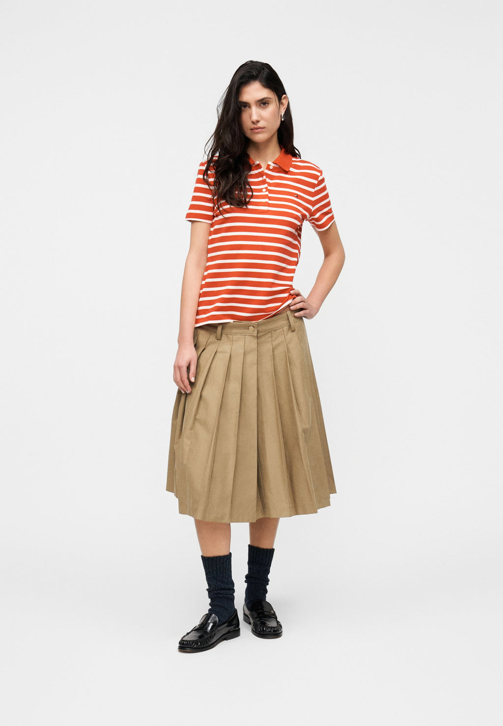 Polo shirt - fireworks/calico