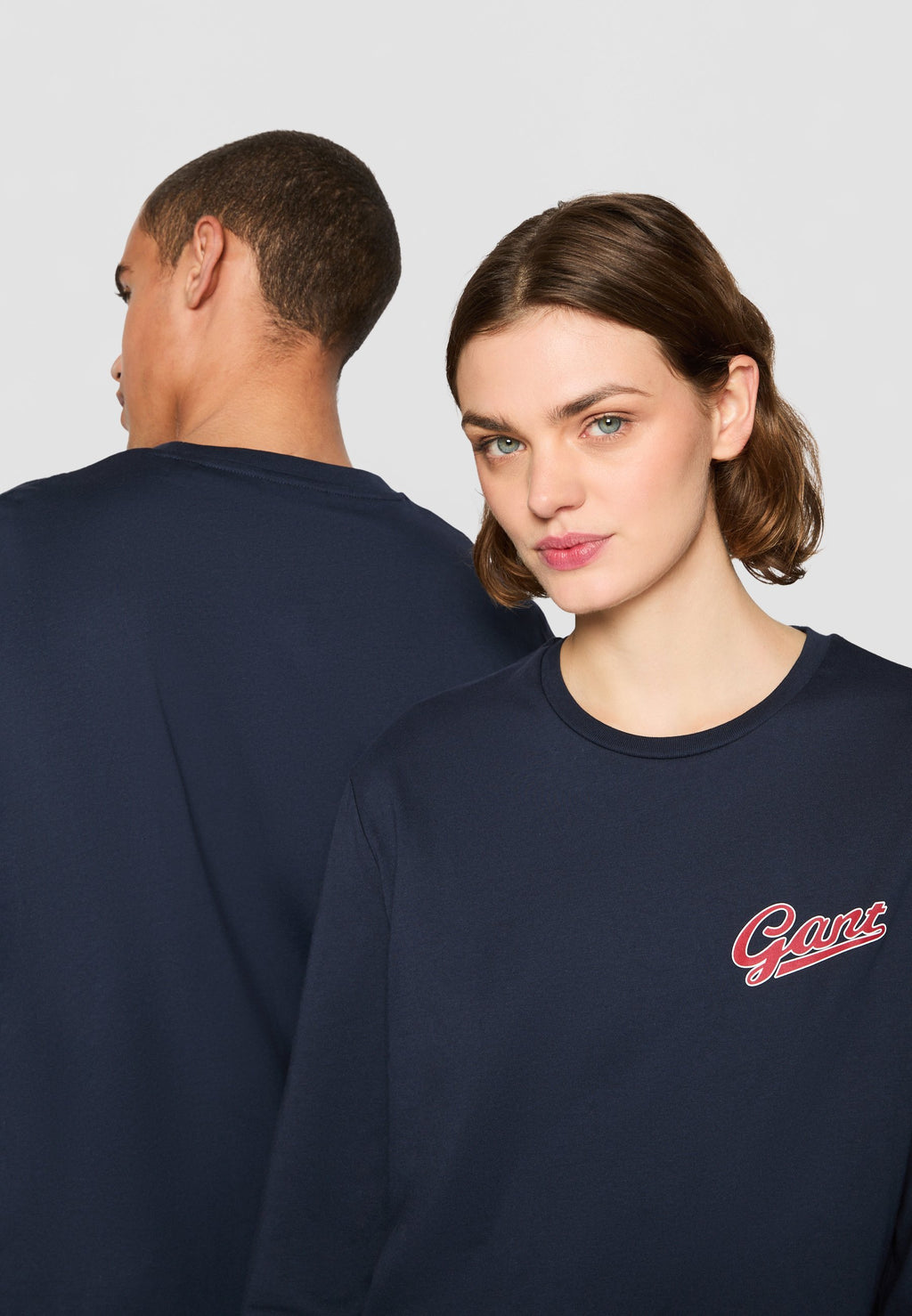 EXCLUSIVE HERITAGE 2.0 GRAPHIC LS TSHIRT - Long sleeved top - evening blue