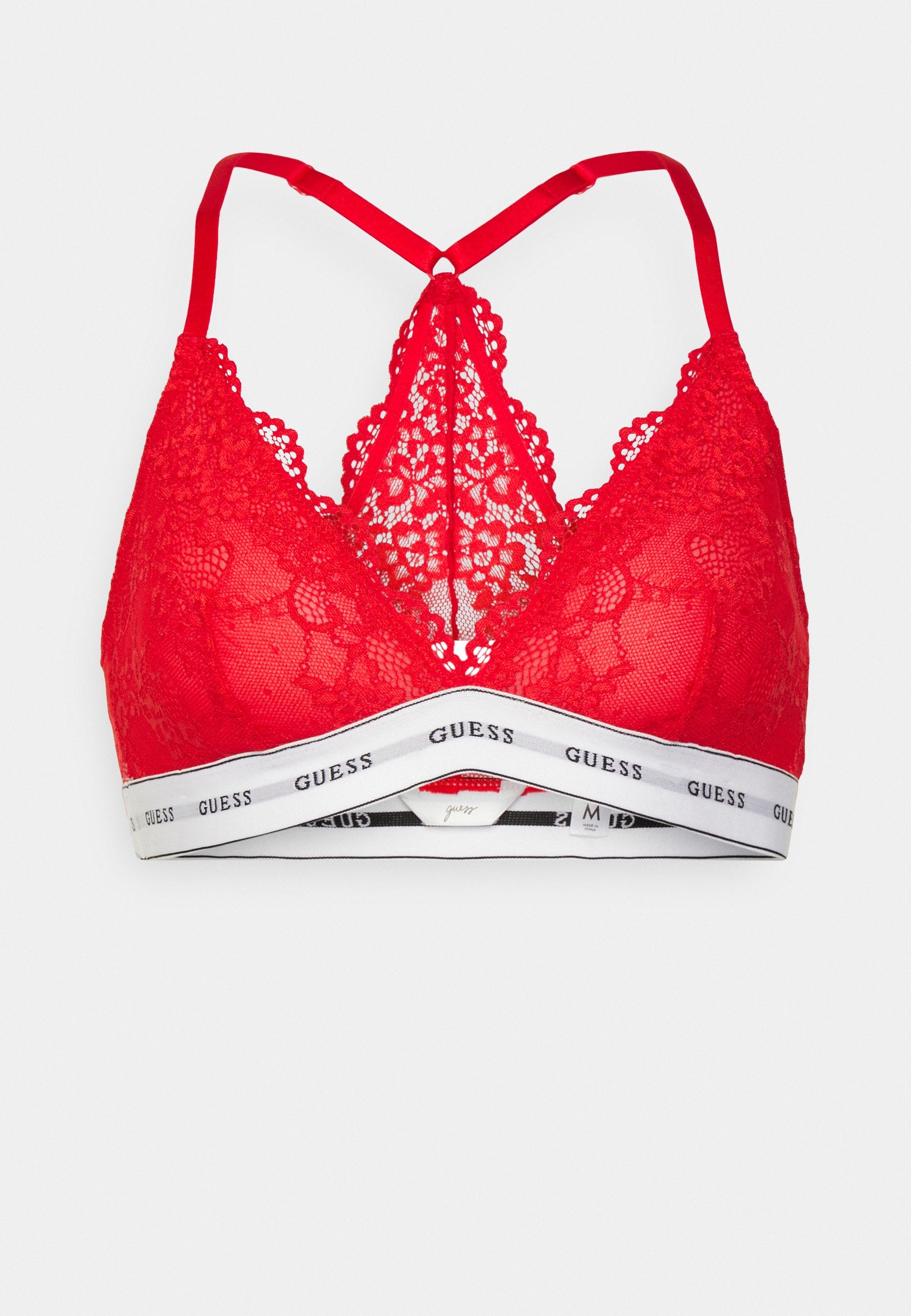 BELLE TRIANGLE - Triangle bra - planet red