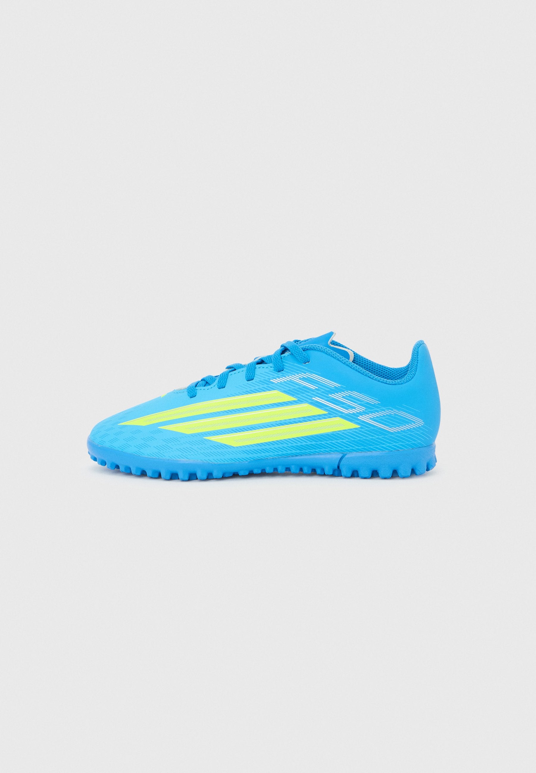 F50 CLUB UNISEX - Halı Saha Kramponu - lucid ray blue/team solar yellow/lucid aquamarine