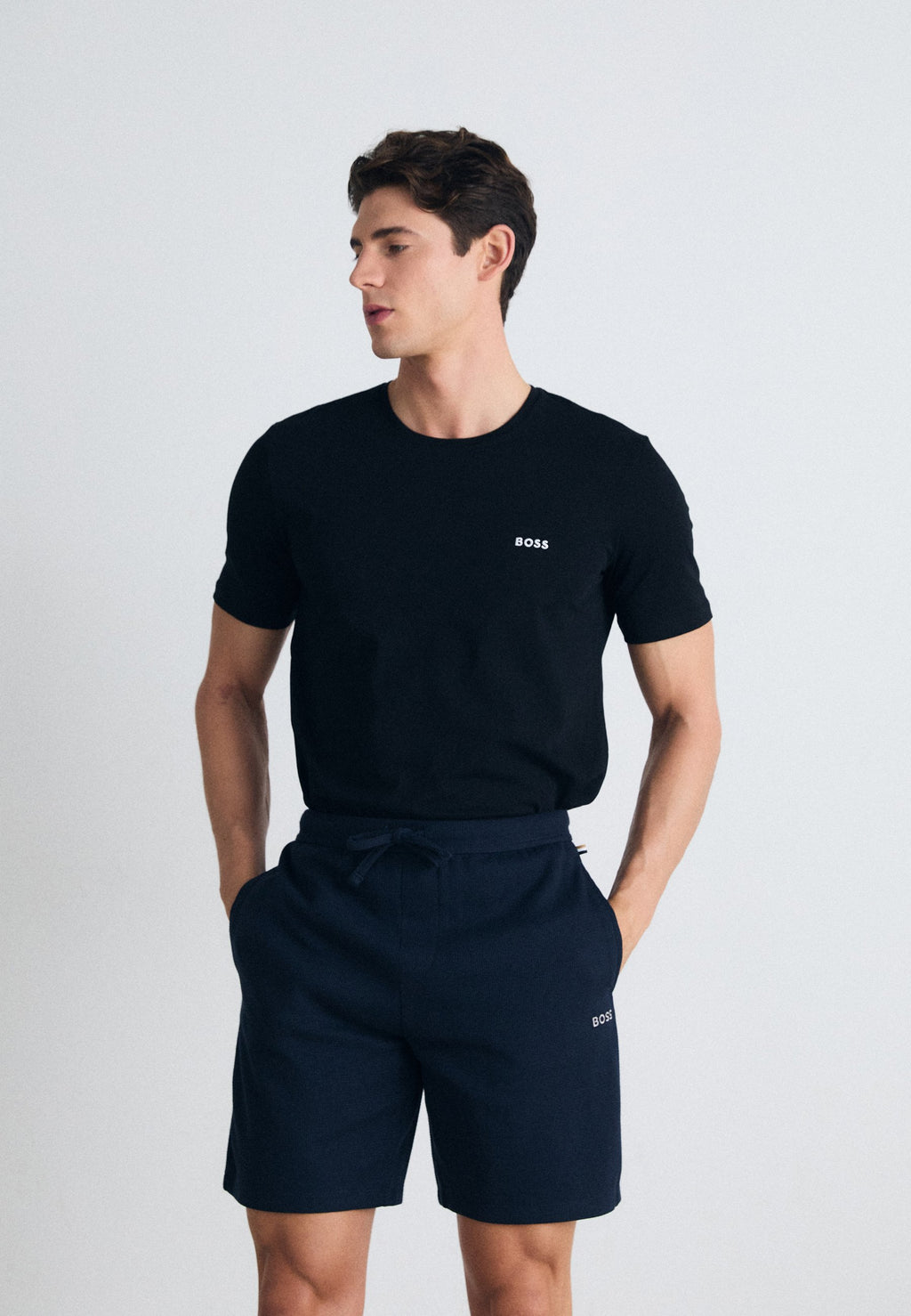 WAFFLE - Pyjama bottoms - dark blue three
