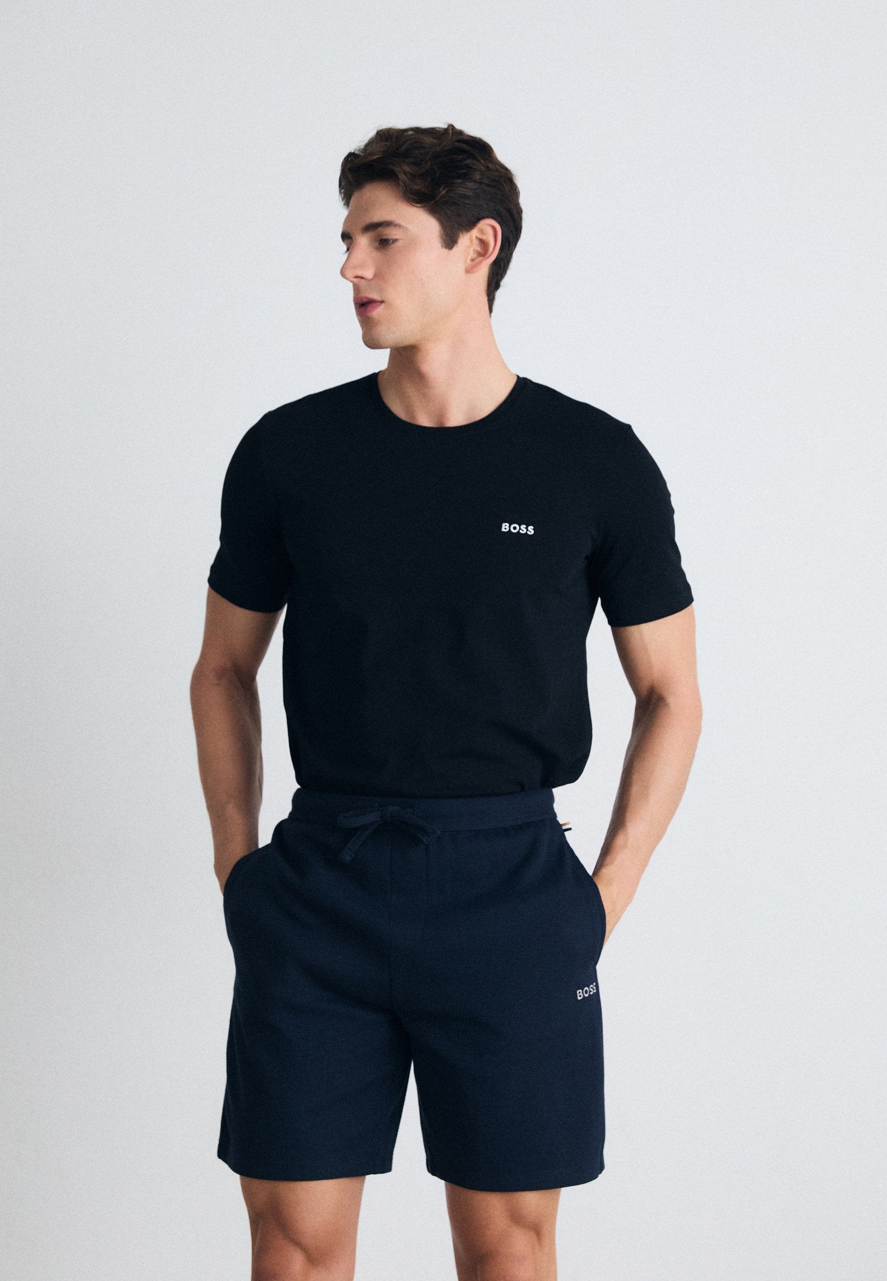 WAFFLE - Pyjama bottoms - dark blue three