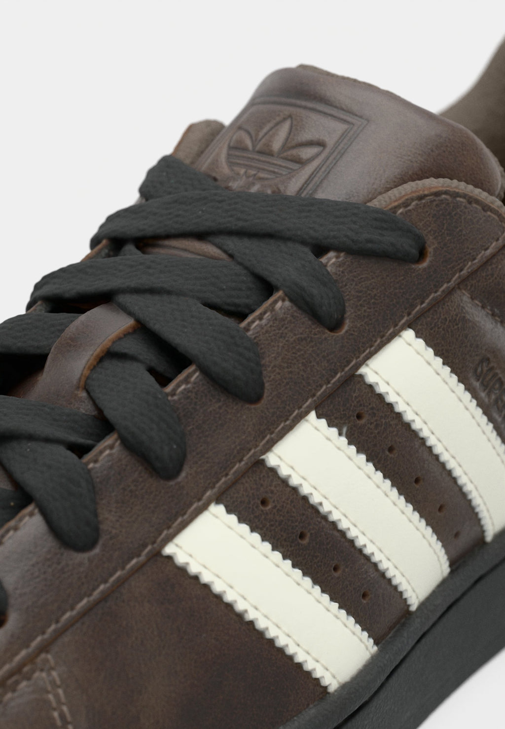 SUPERSTAR II - Chaussures de skate - earth strata/off white/core black