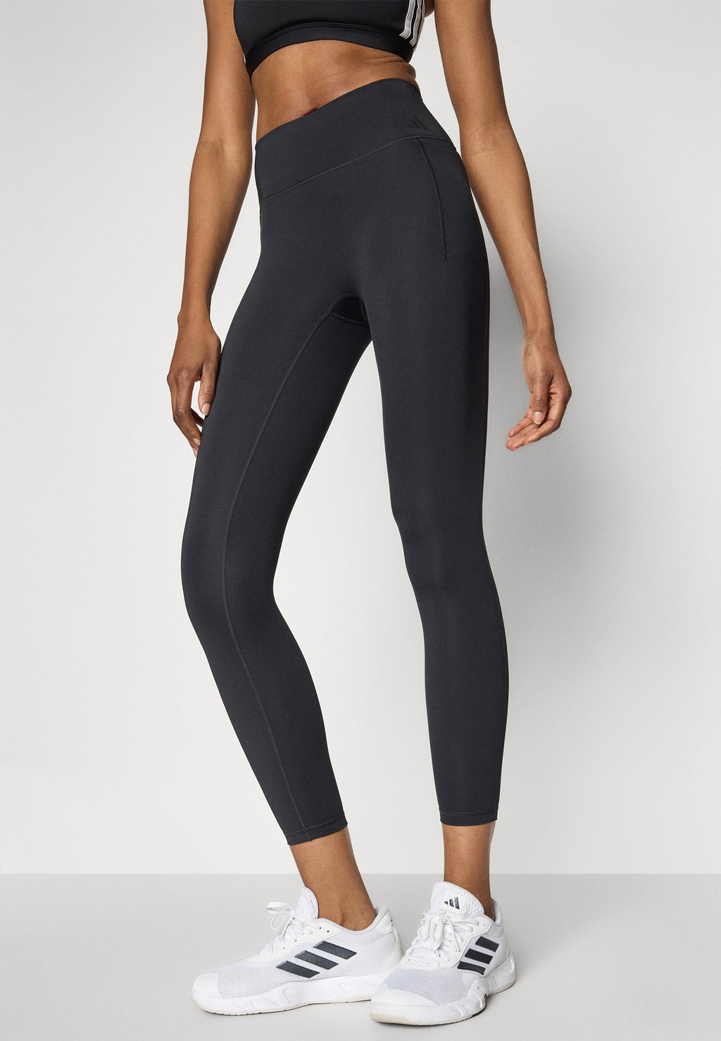 OPTIME WORKOUT 7/8 - Leggings - black