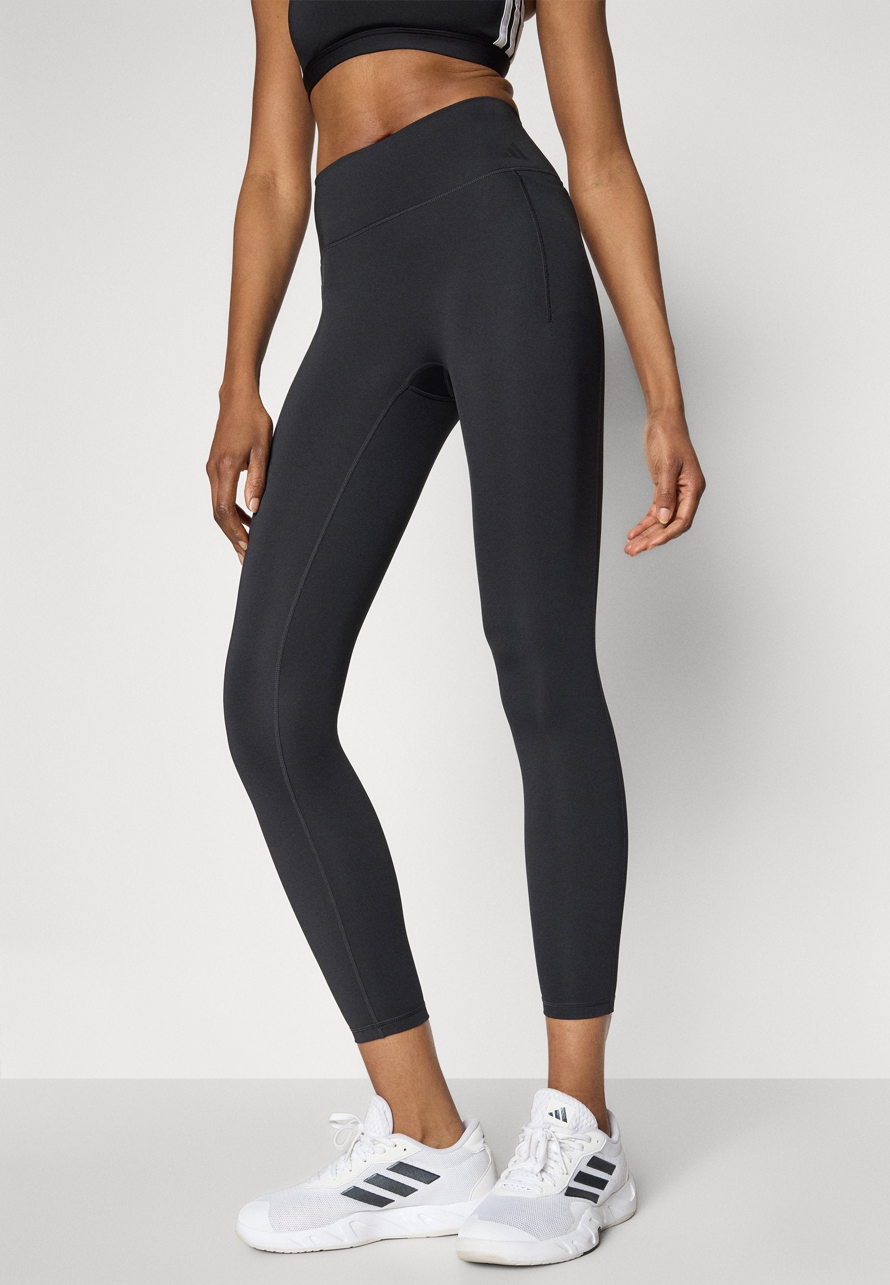 OPTIME WORKOUT 7/8 - Leggings - black