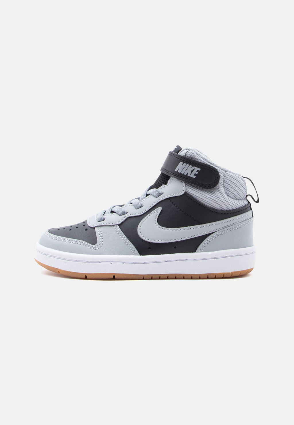 COURT BOROUGH MID 2 UNISEX - Baskets montantes - black/light smoke grey/white
