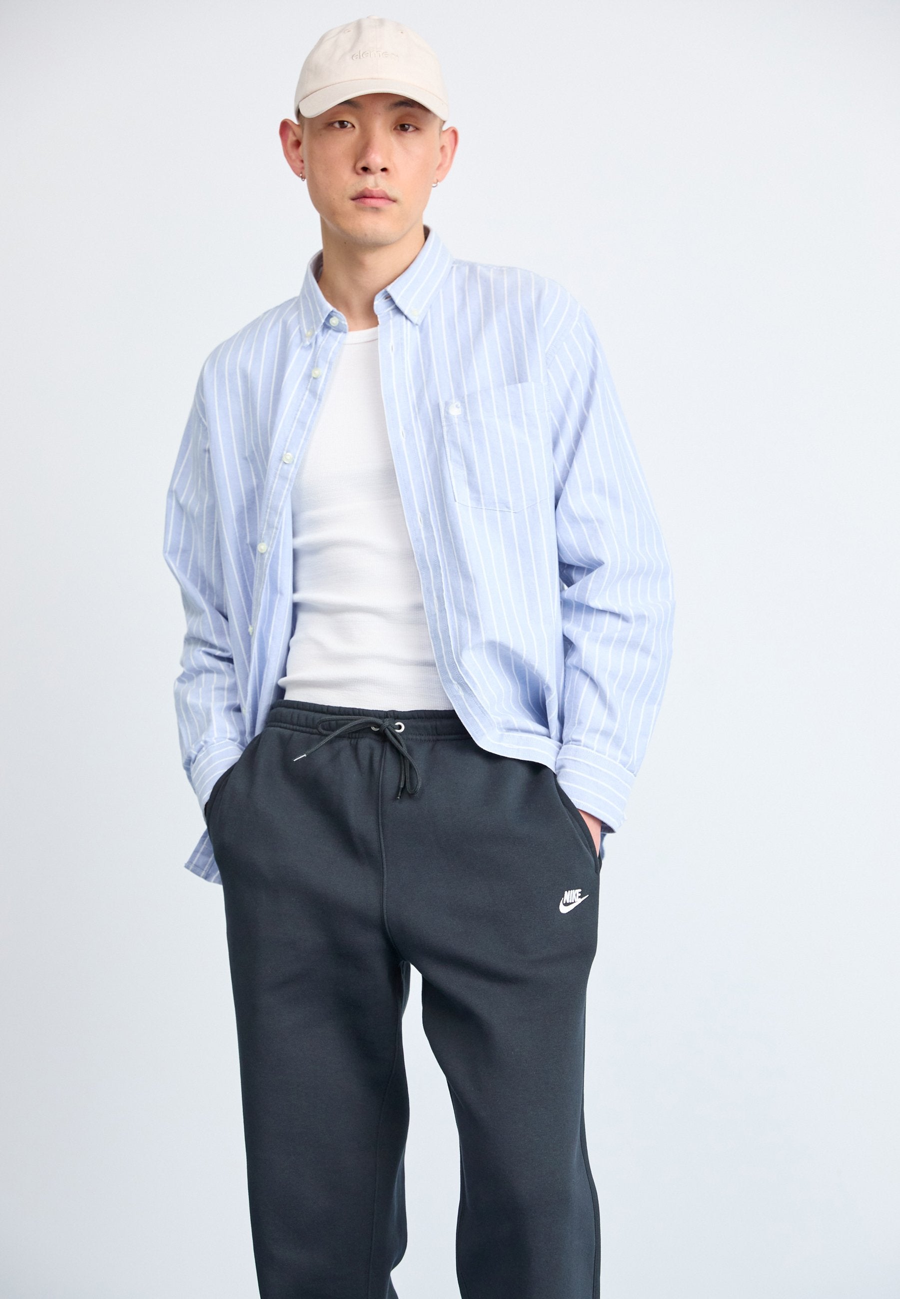 CLUB - Tracksuit bottoms - black