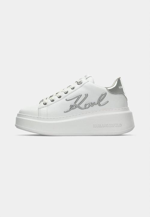 ANAKAPRI SIGNIA LACE  - Trainers - white/silver-coloured