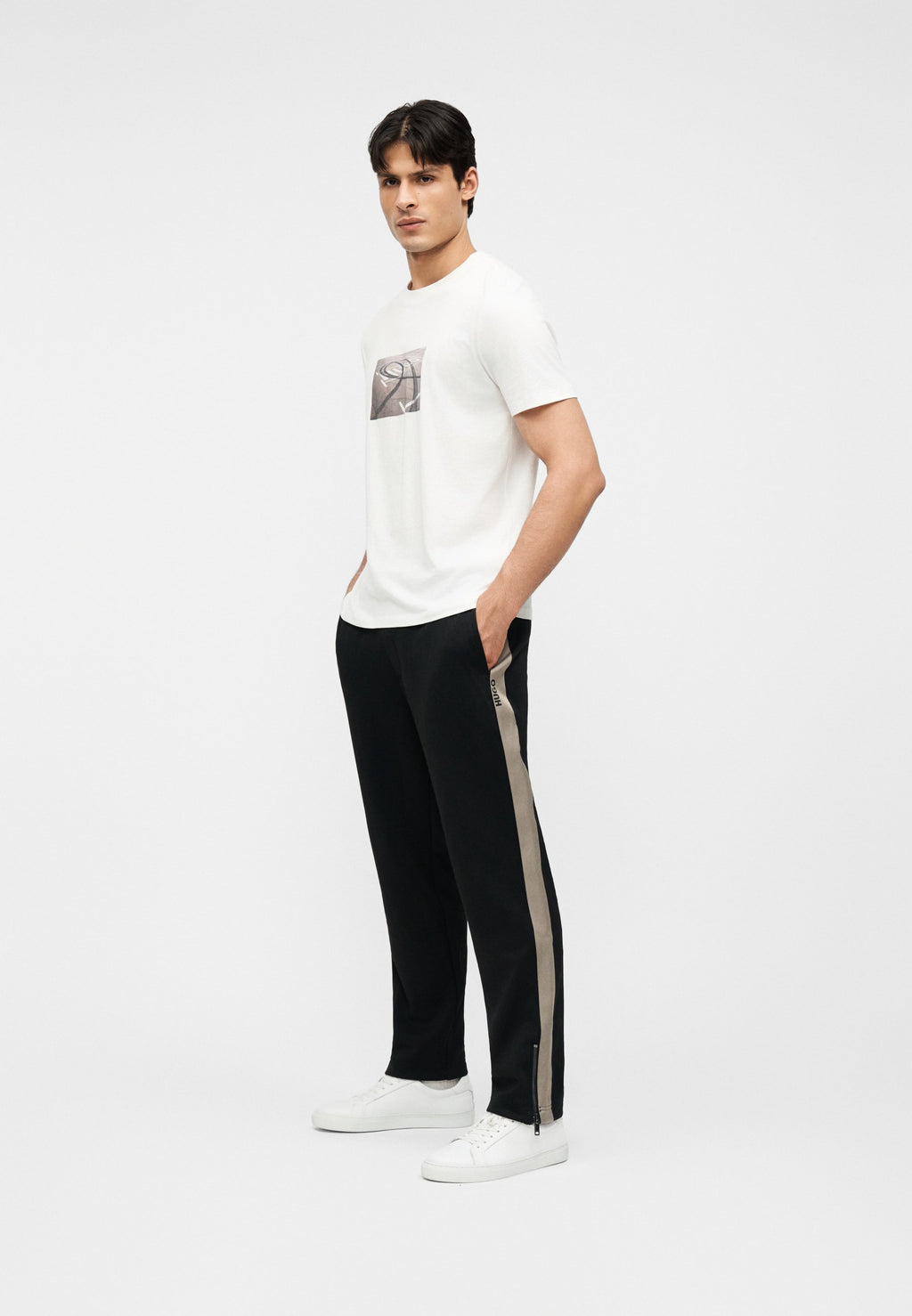 DOSTINO - Print T-shirt - natural