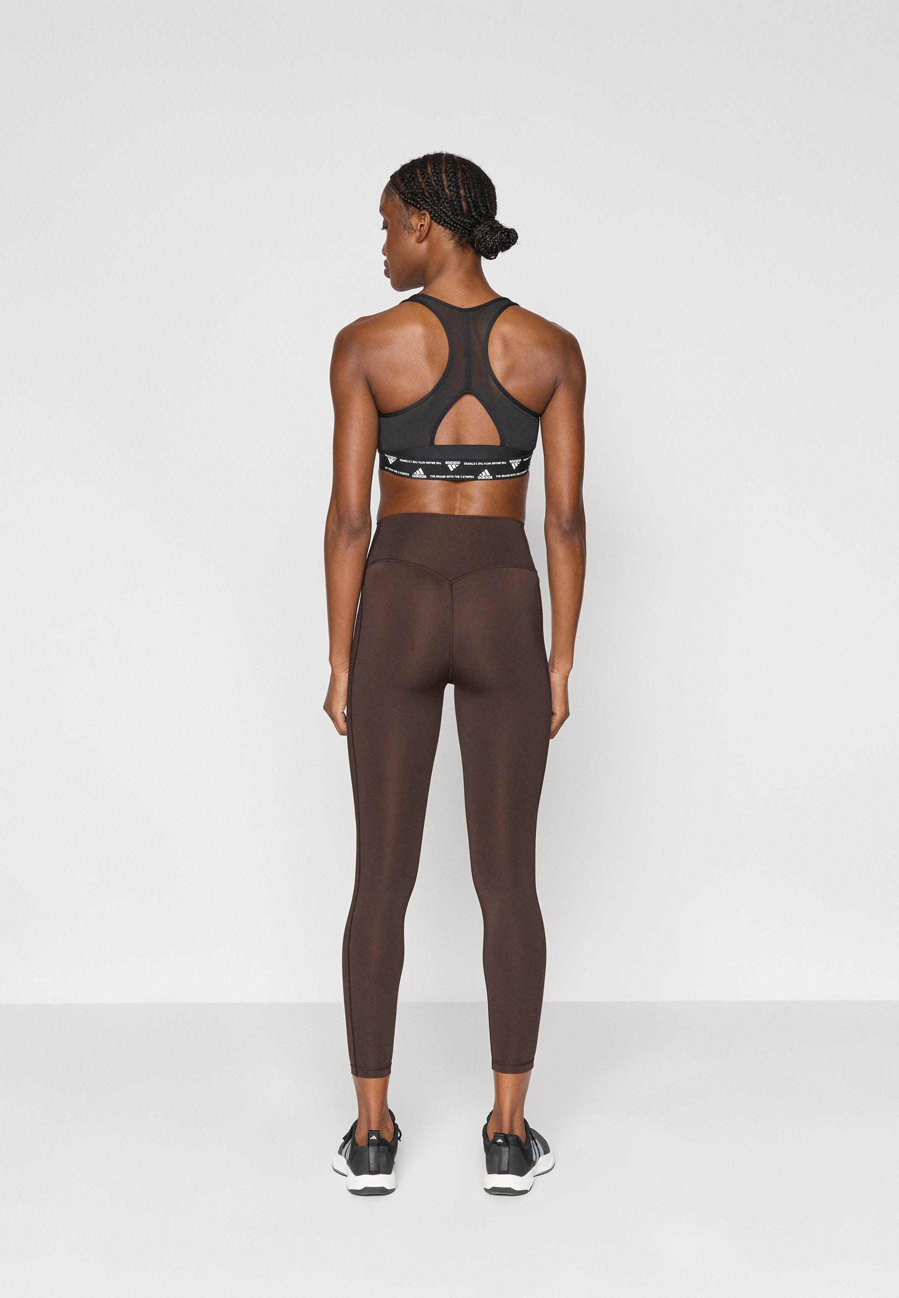 OPTIME WORKOUT 7/8 - Leggings - aurora coffee