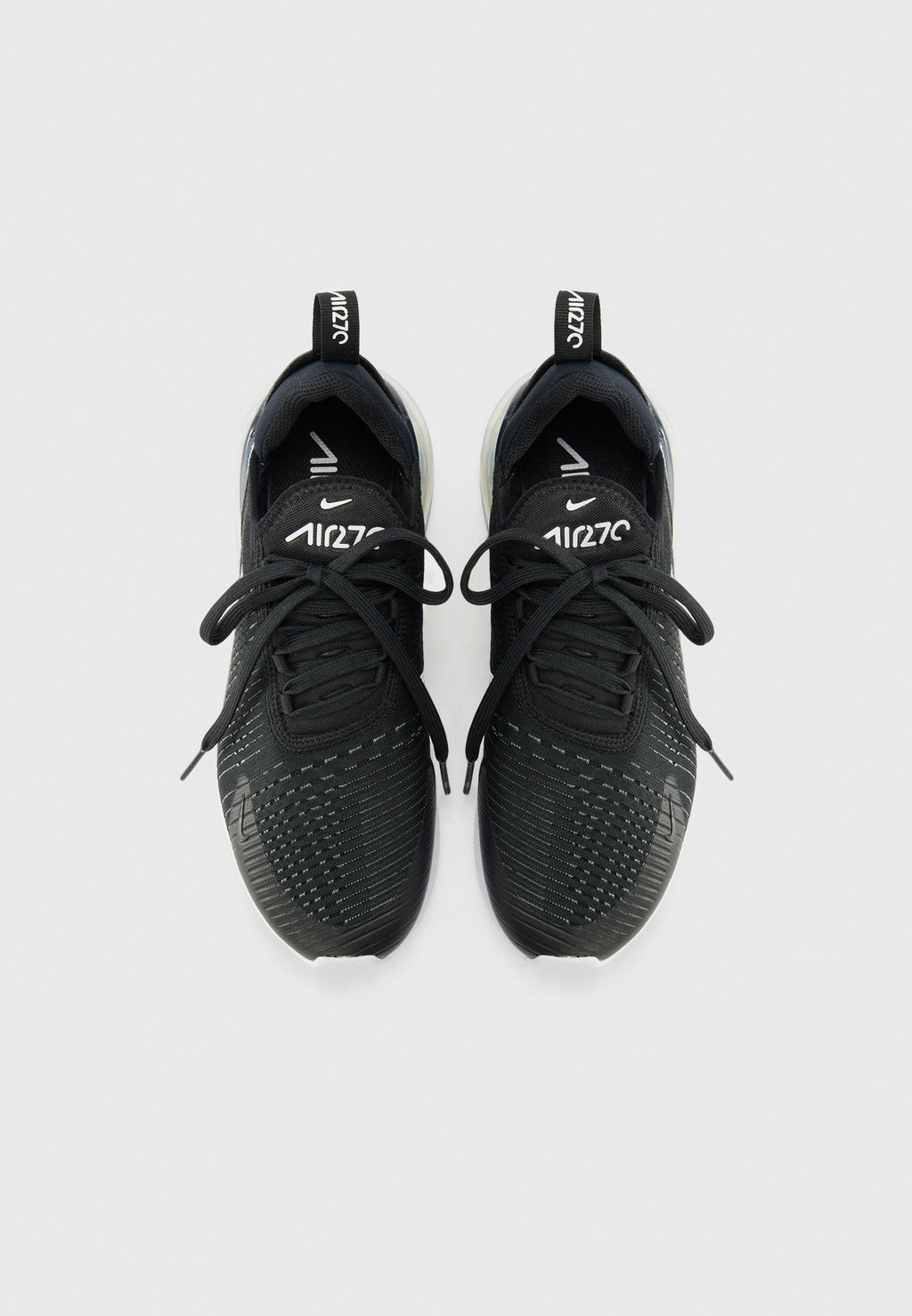 AIR MAX 270 - Trainers - black/metallic silver-coloured/white