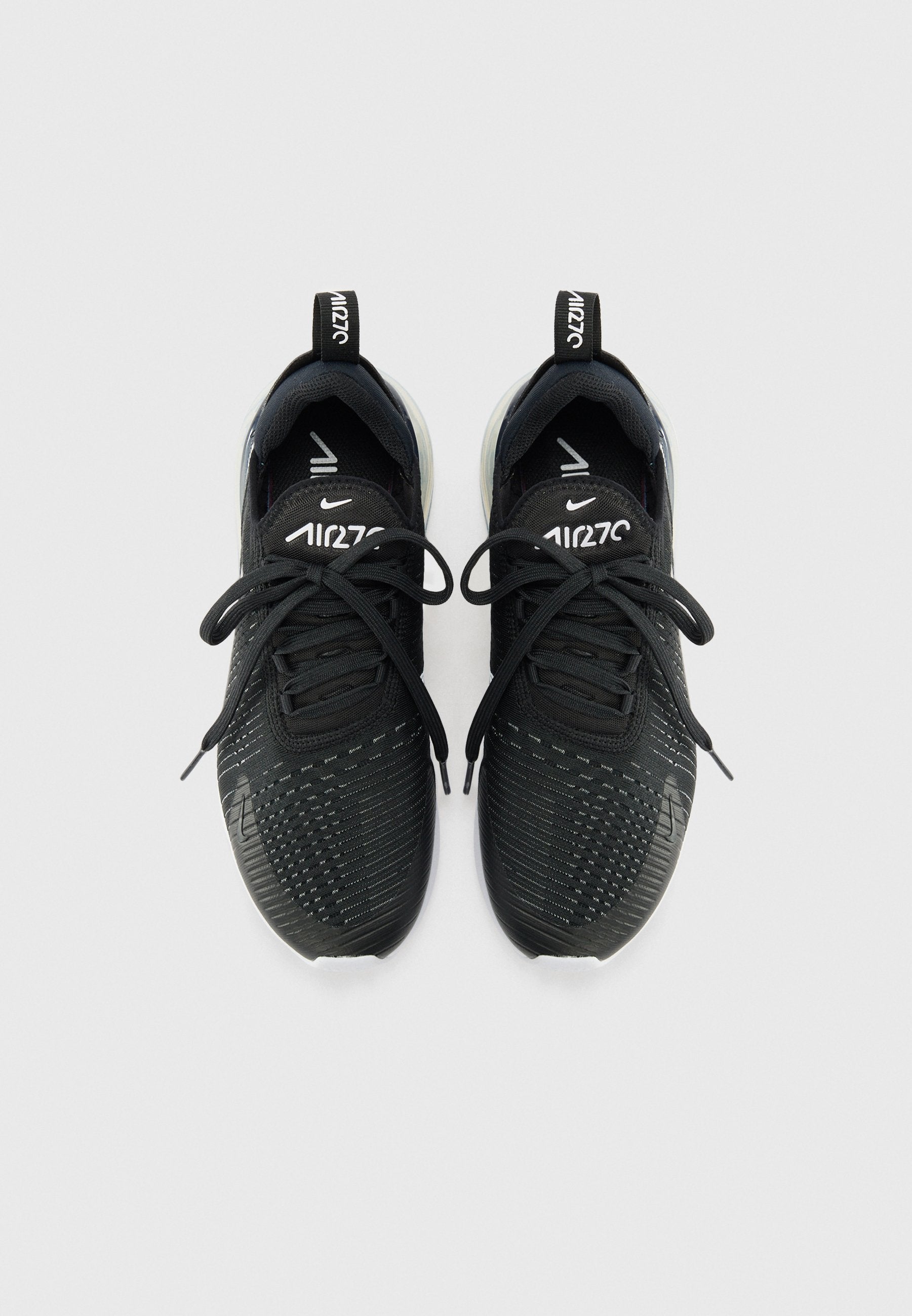 AIR MAX 270 - Trainers - black/metallic silver-coloured/white