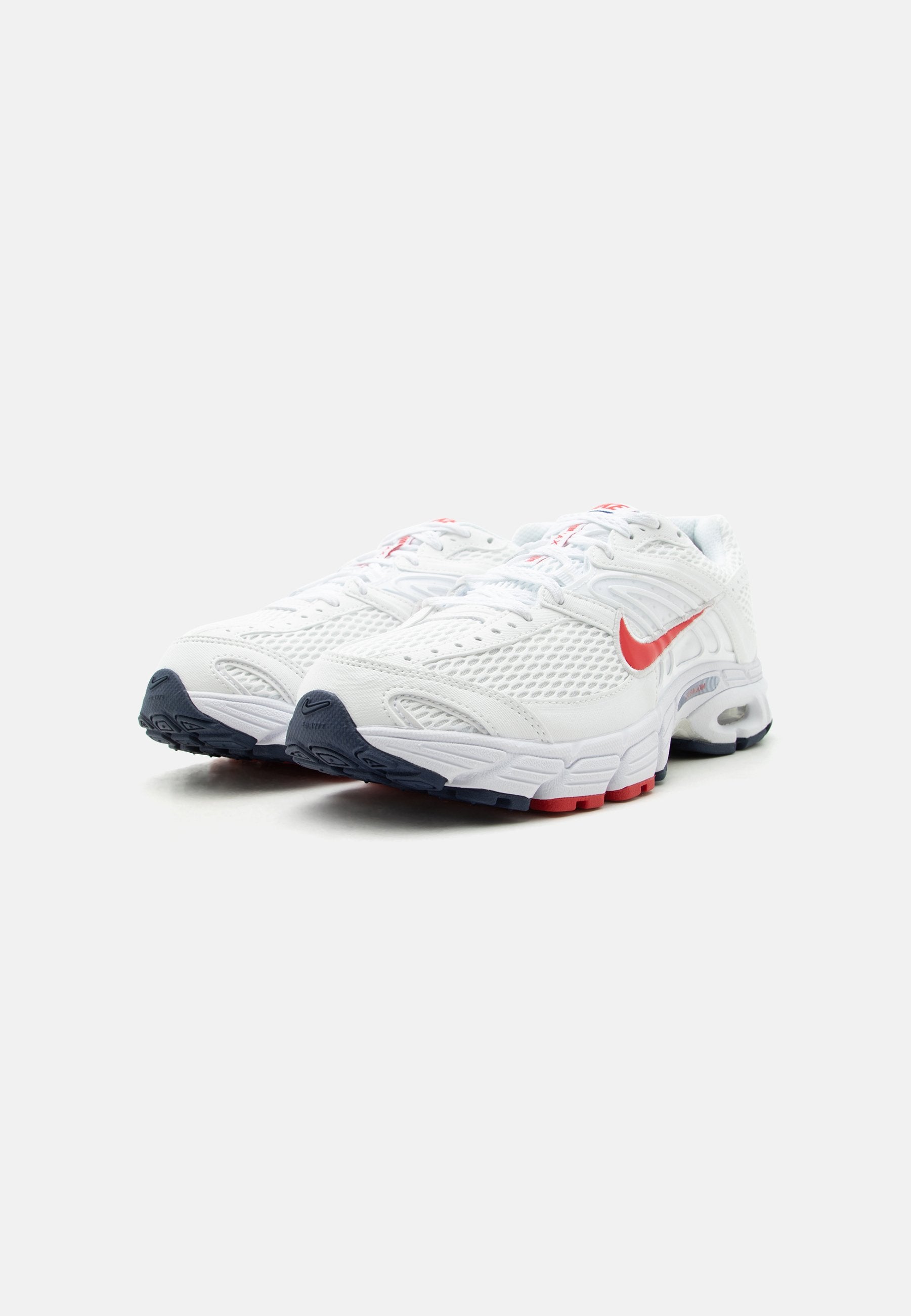 AIR MAX MOTO 2K - Trainers - white/fire red/metallic summit white/blue void