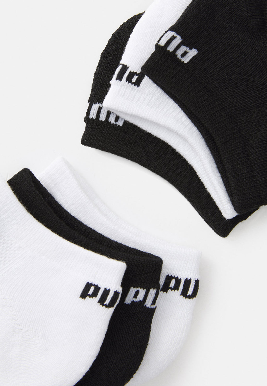 CUSHIONED SNEAKER UNISEX 6 PACK - Socks - white/black