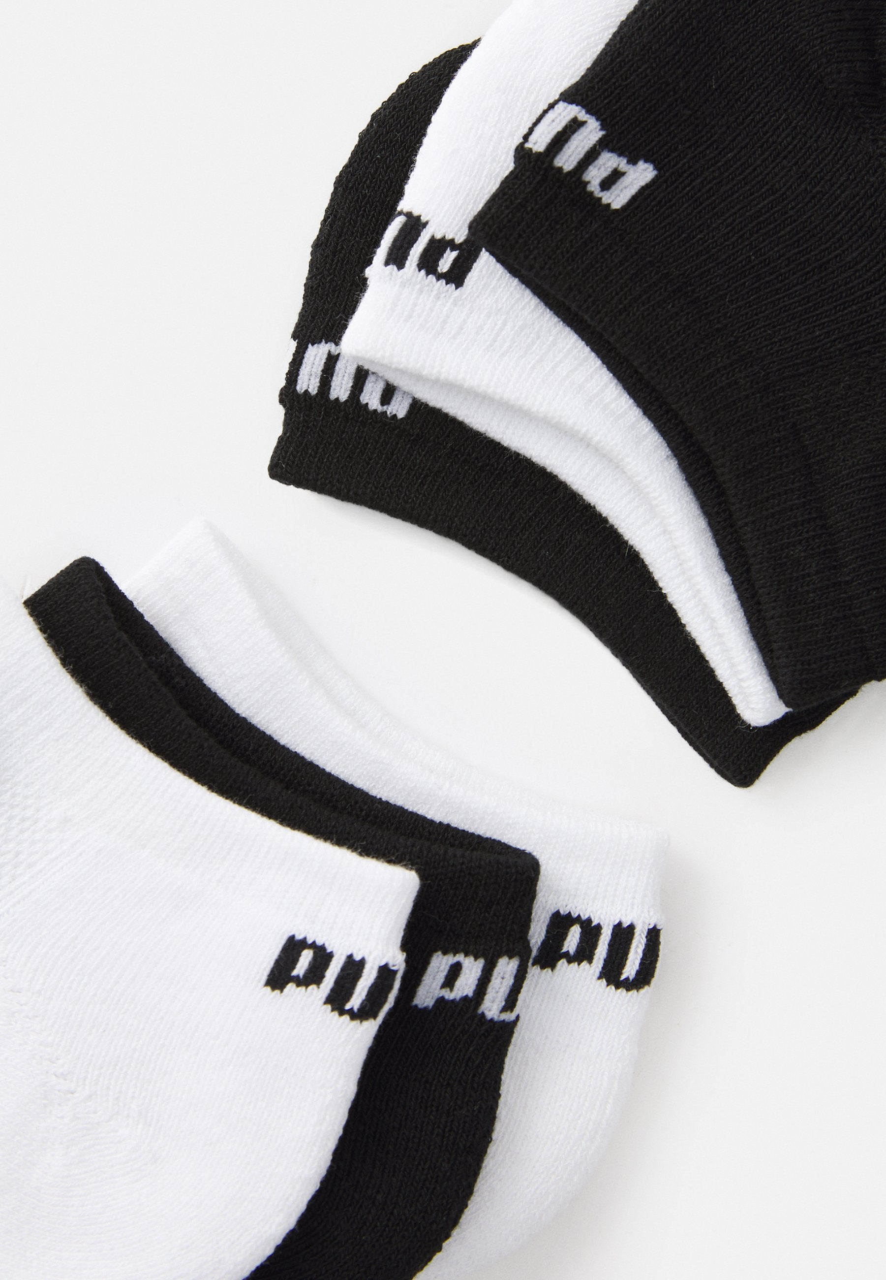 CUSHIONED SNEAKER UNISEX 6 PACK - Socks - white/black