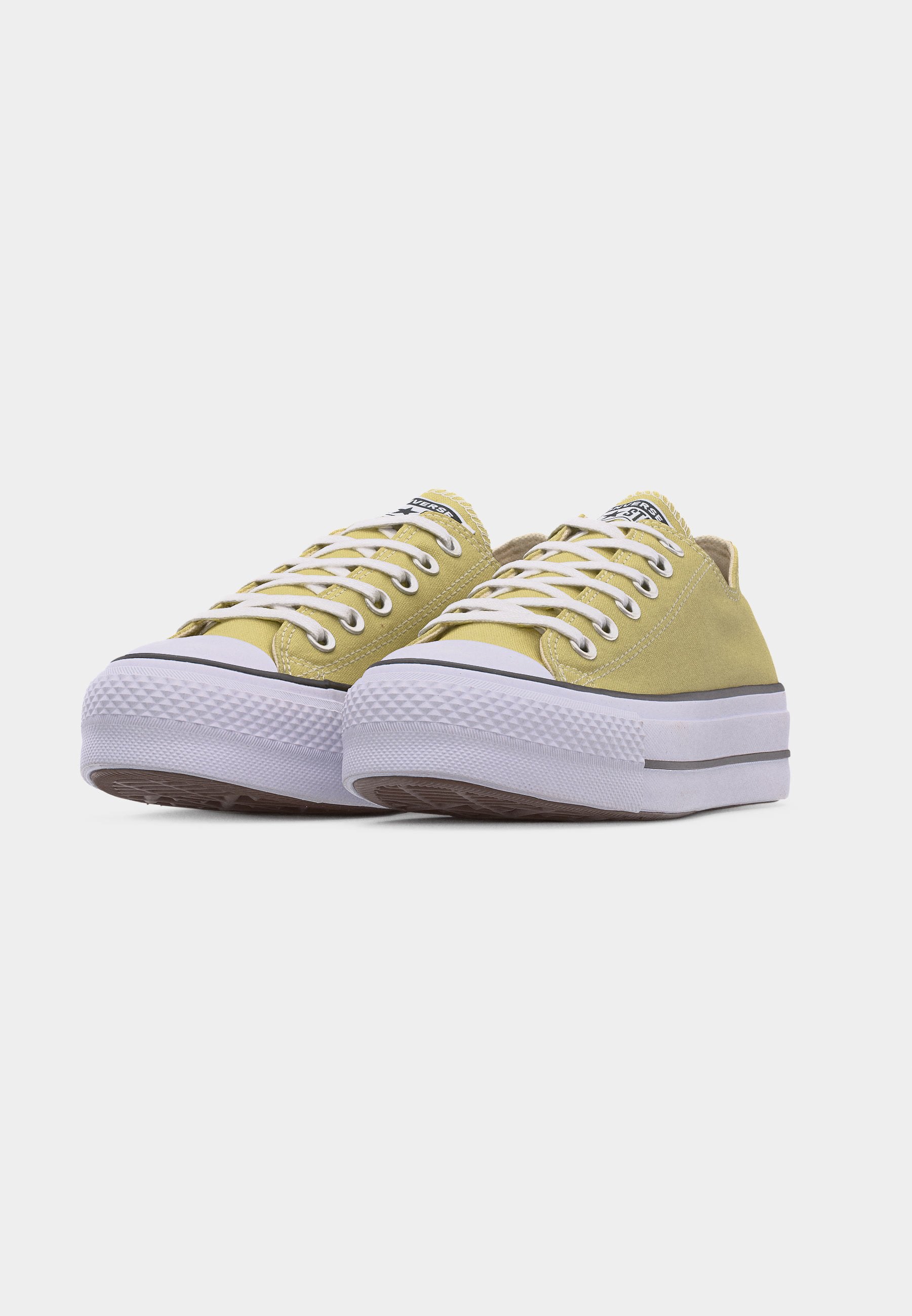 CHUCK TAYLOR ALL STAR LIFT - Baskets basses - festival field/white/black