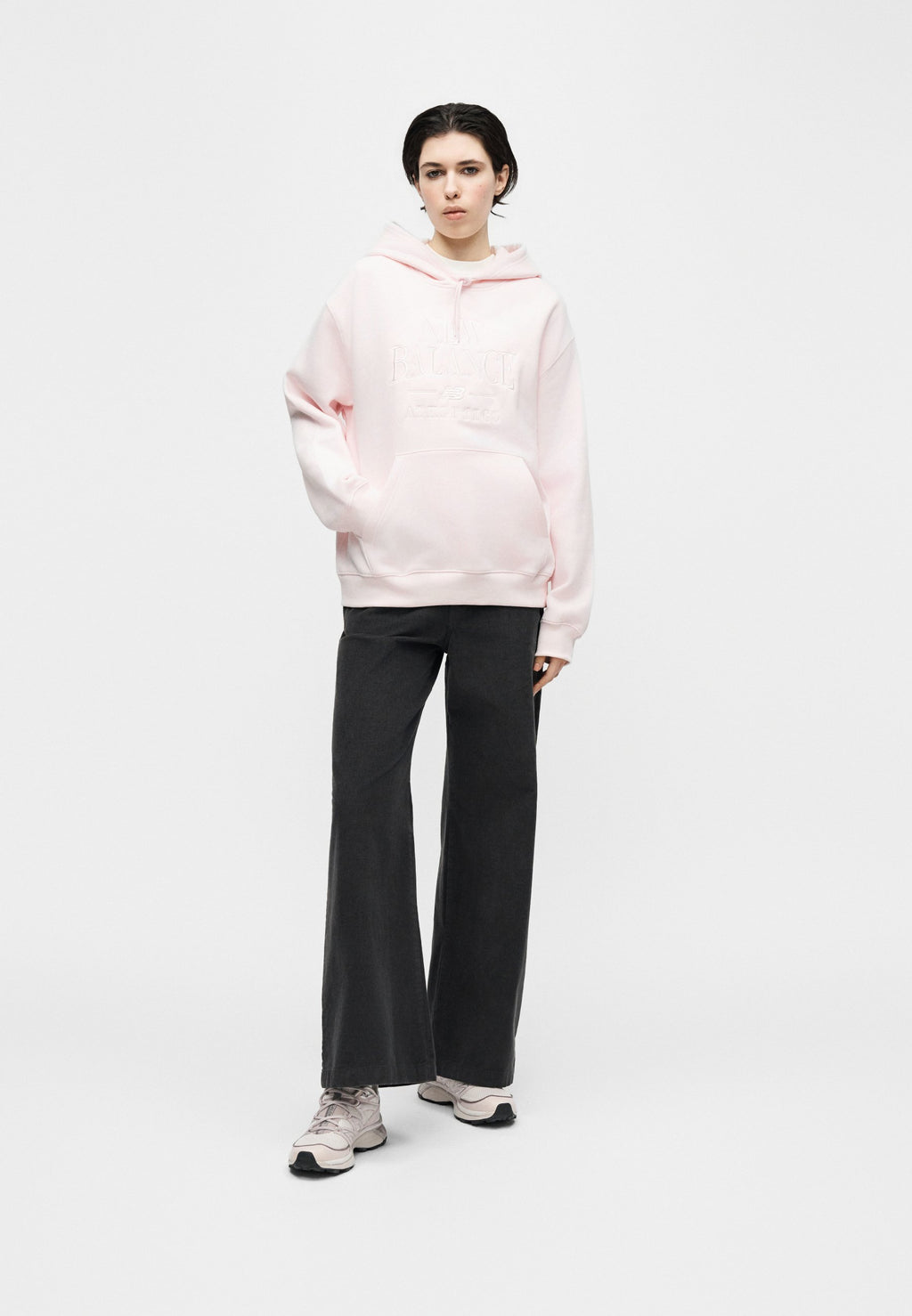 LINEAR HERITAGE HOODIE - Hoodie - pink salt