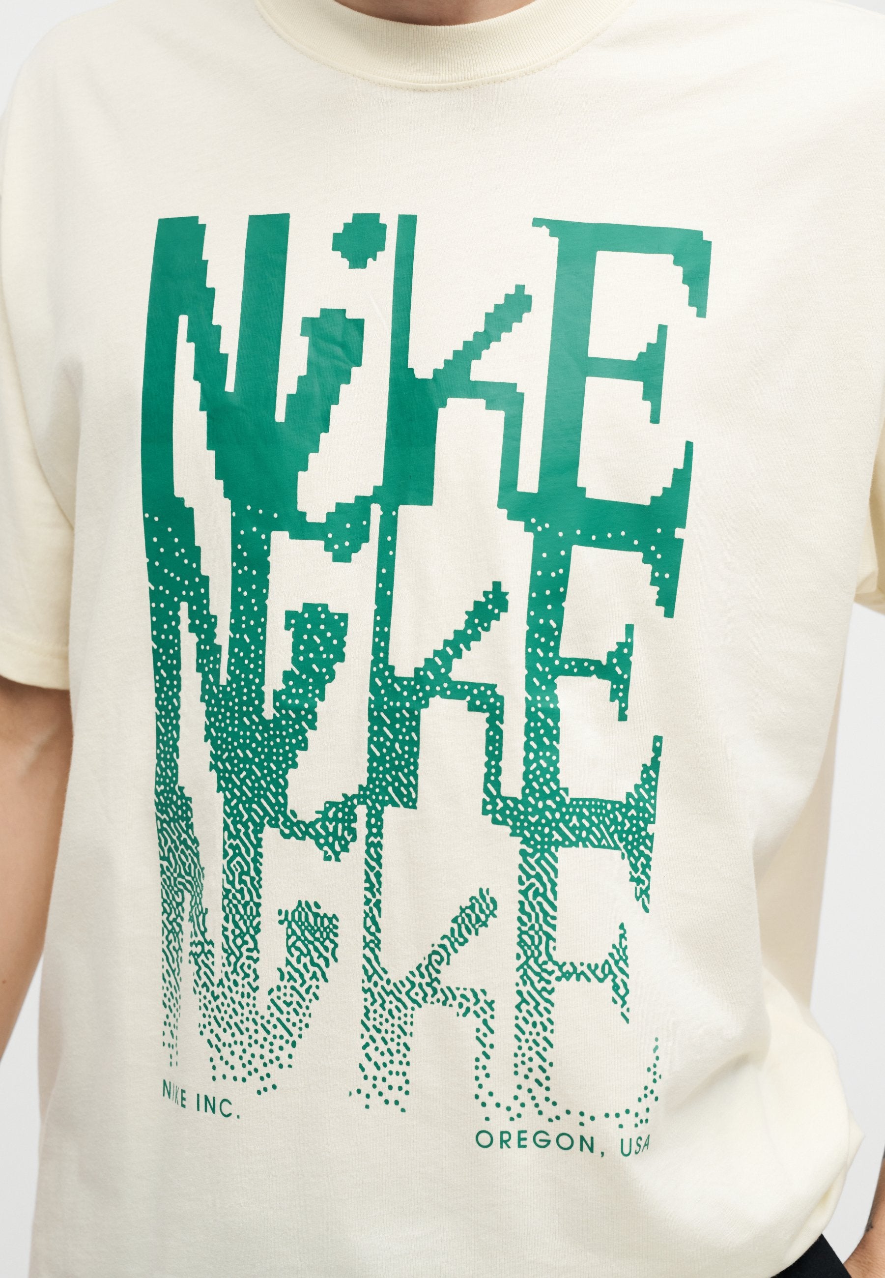 TEE - Print T-shirt - coconut milk