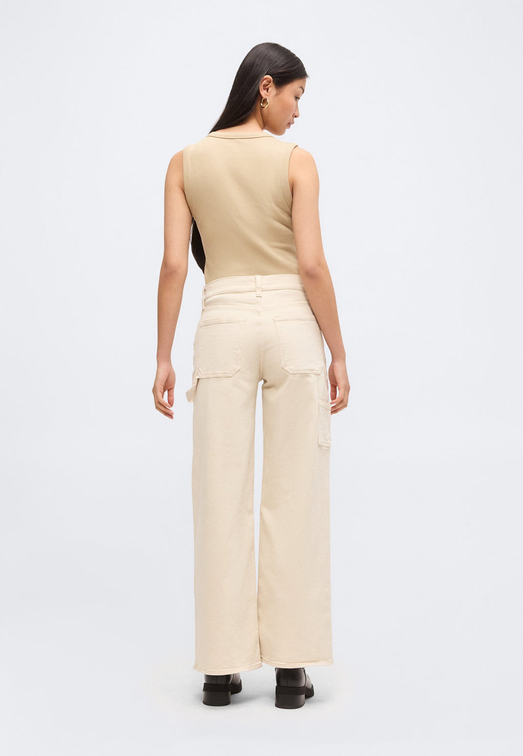CARPENTER - Wide Leg - vanilla bean