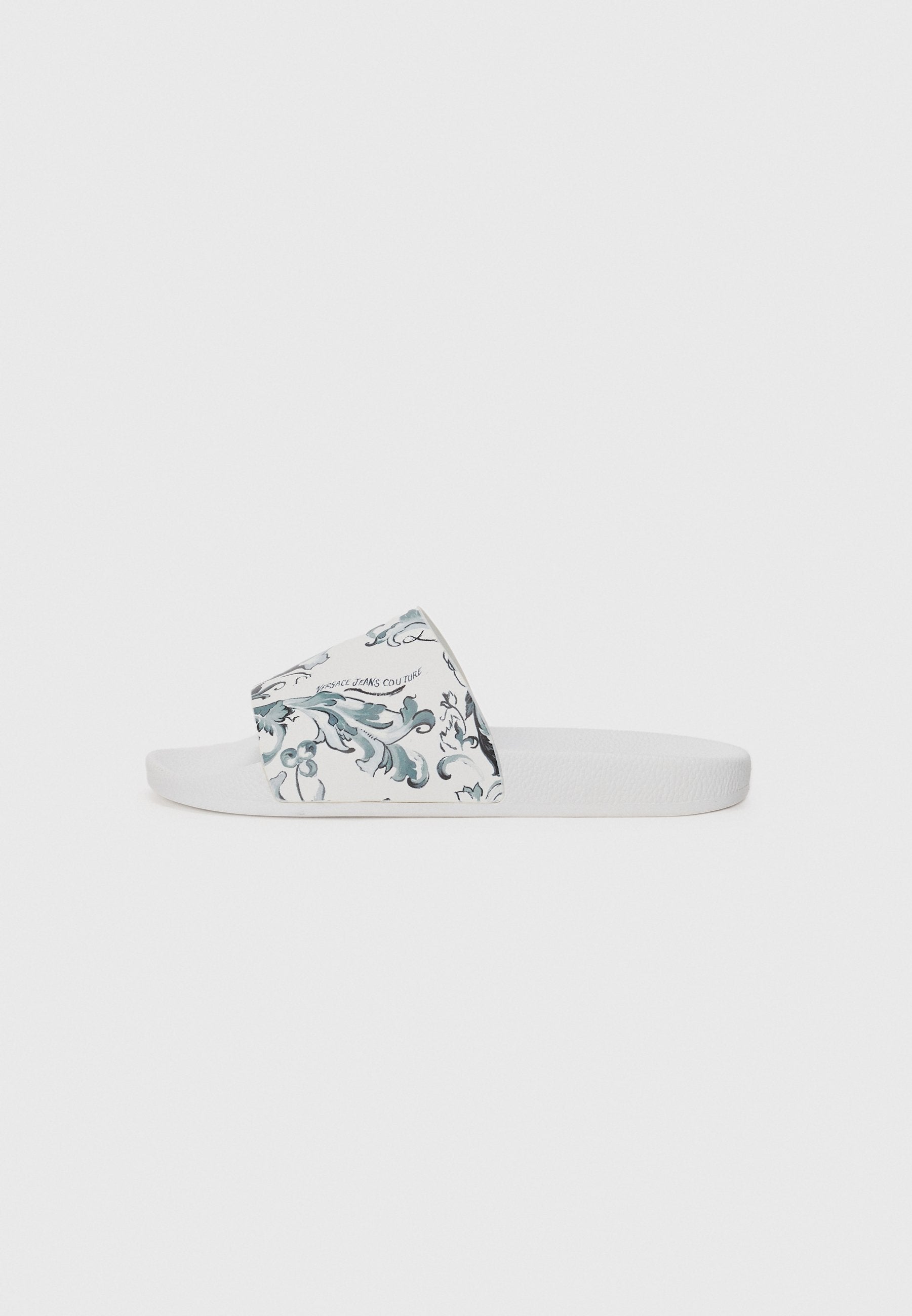 Pool slides - white/multi-coloured