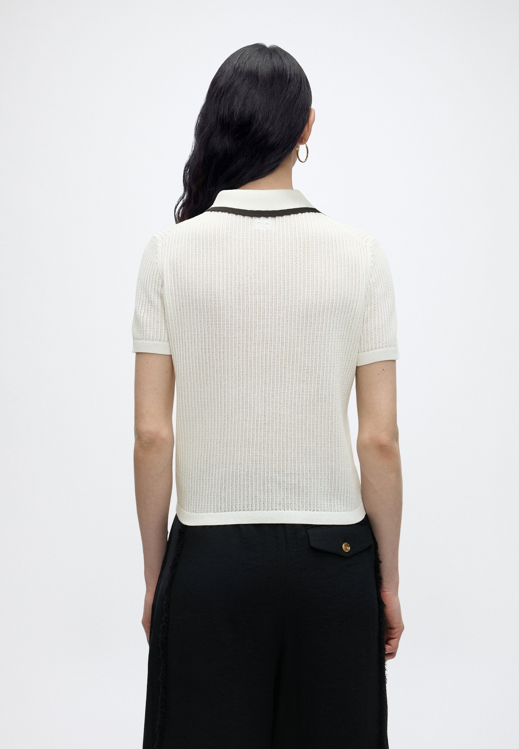 SLYSA - Polo shirt - open white