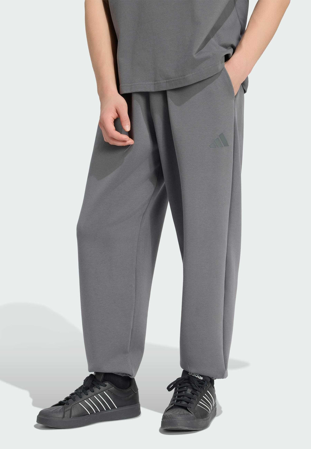 SOFT LUX PANTS - Tracksuit bottoms - grey five