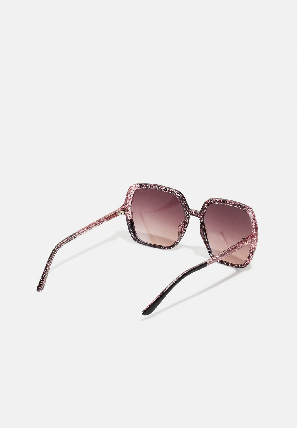 Sunglasses - shiny black/gradient bordeaux