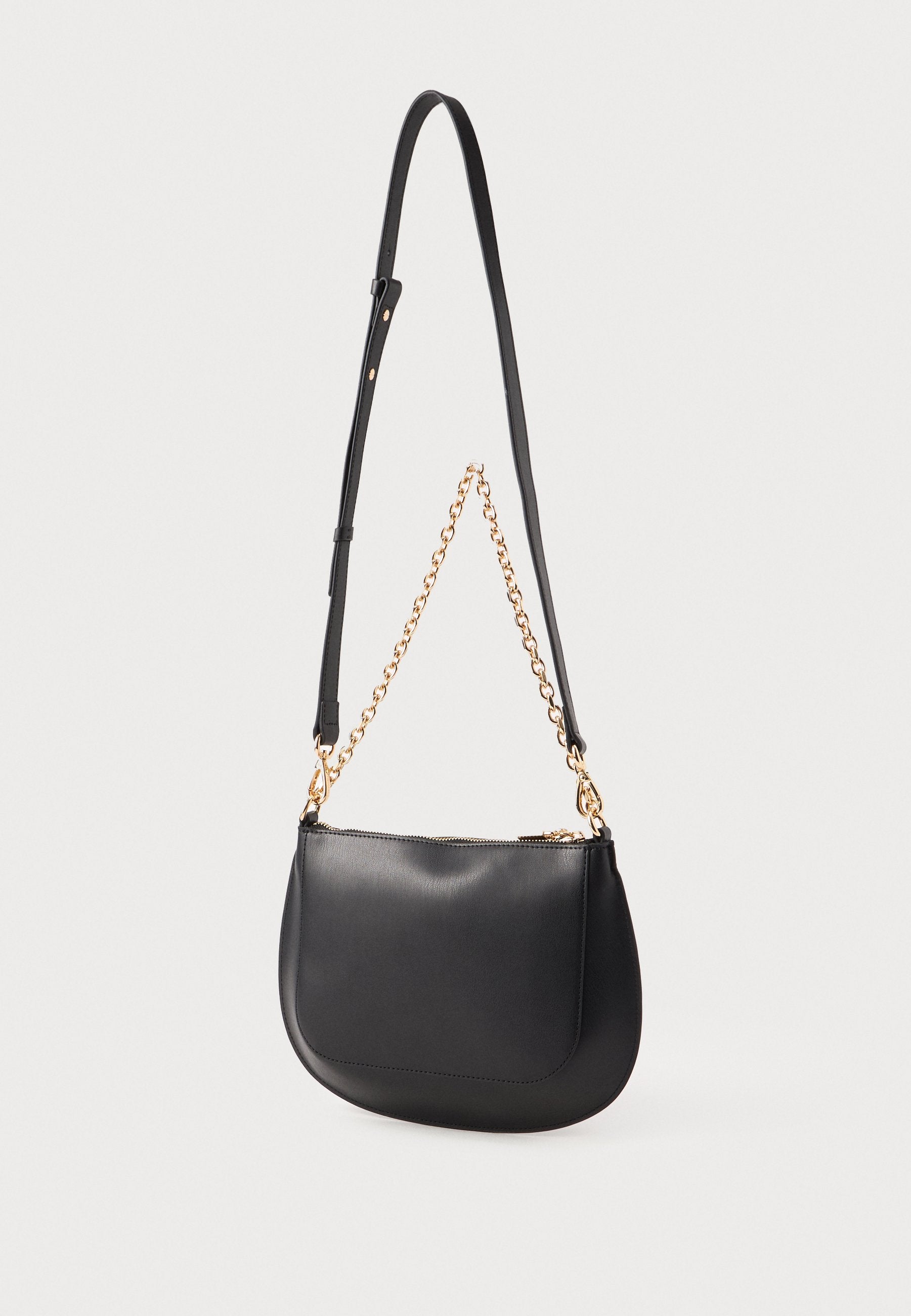 CHAIN STRAP CONVERTIBLE CROSSBODY BAG - Handbag - black