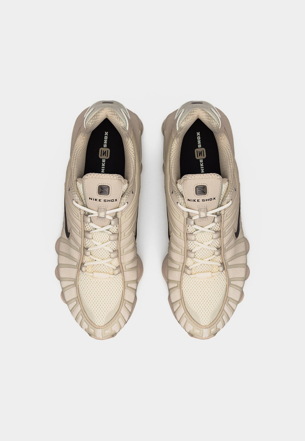 SHOX TL - Baskets - crème/noir/voile/kaki désert