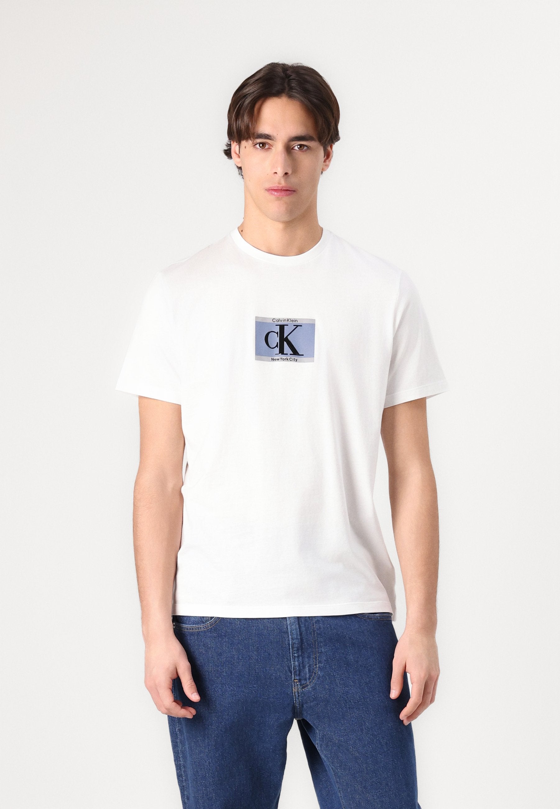 UNISEX - Print T-shirt - bright white