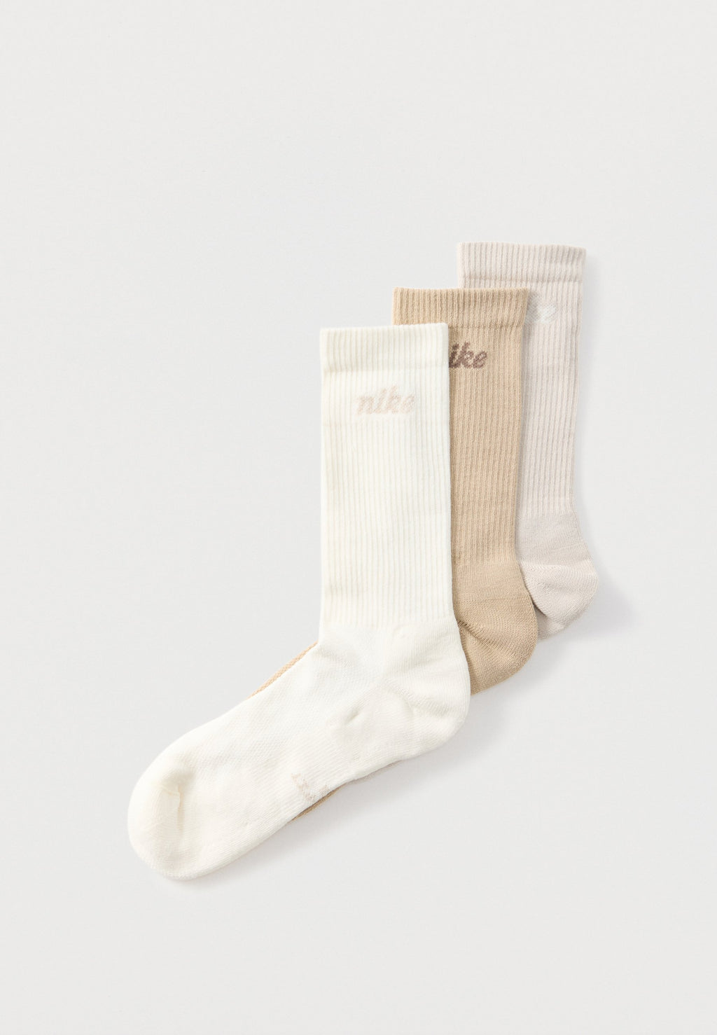 UNISEX 3 PACK - Socks - brown/beige/white