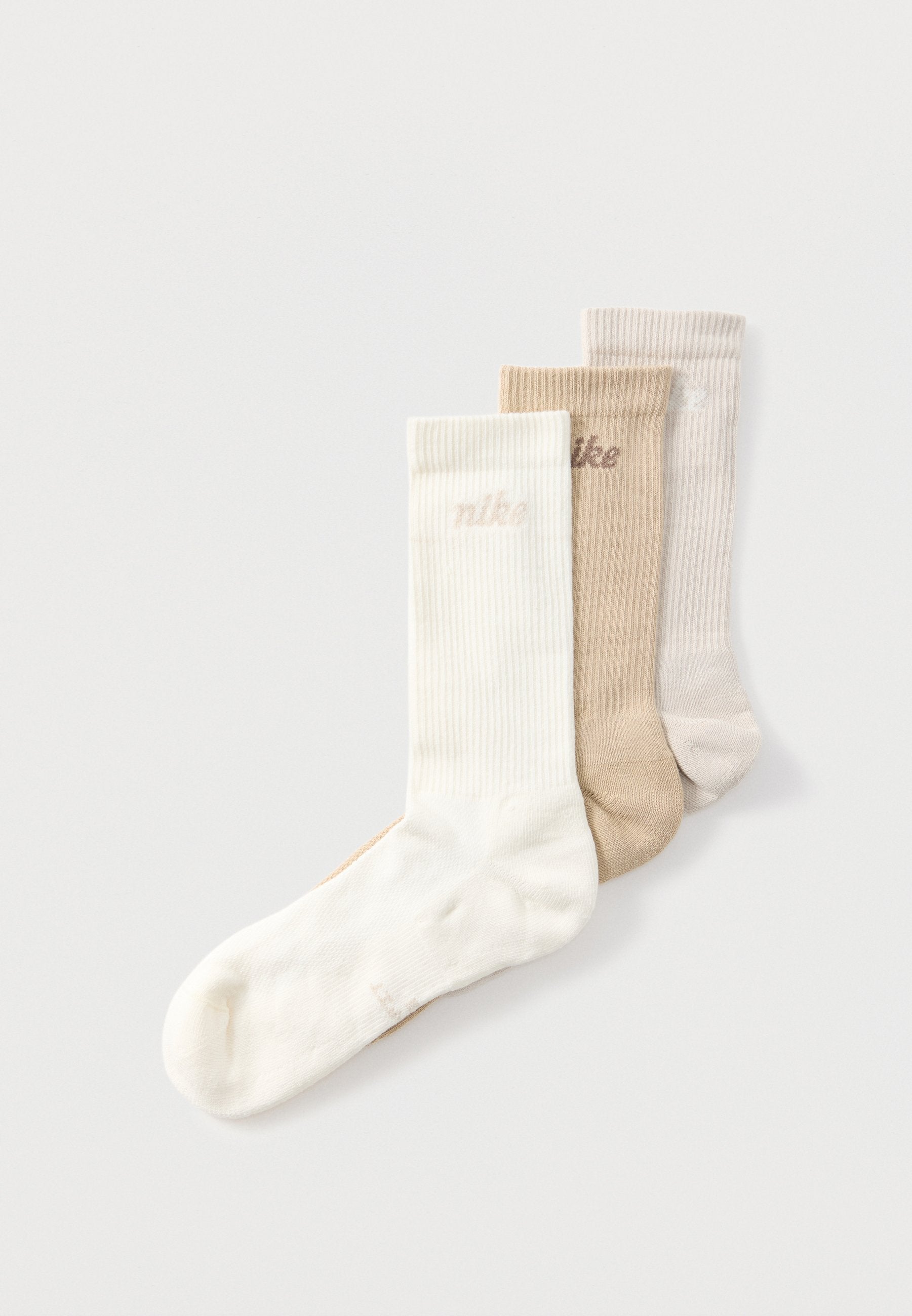 UNISEX 3 PACK - Socks - brown/beige/white