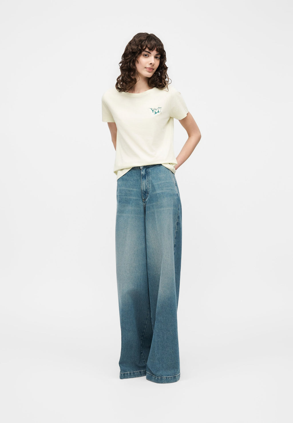 ELOVE - Print T-shirt - bright green