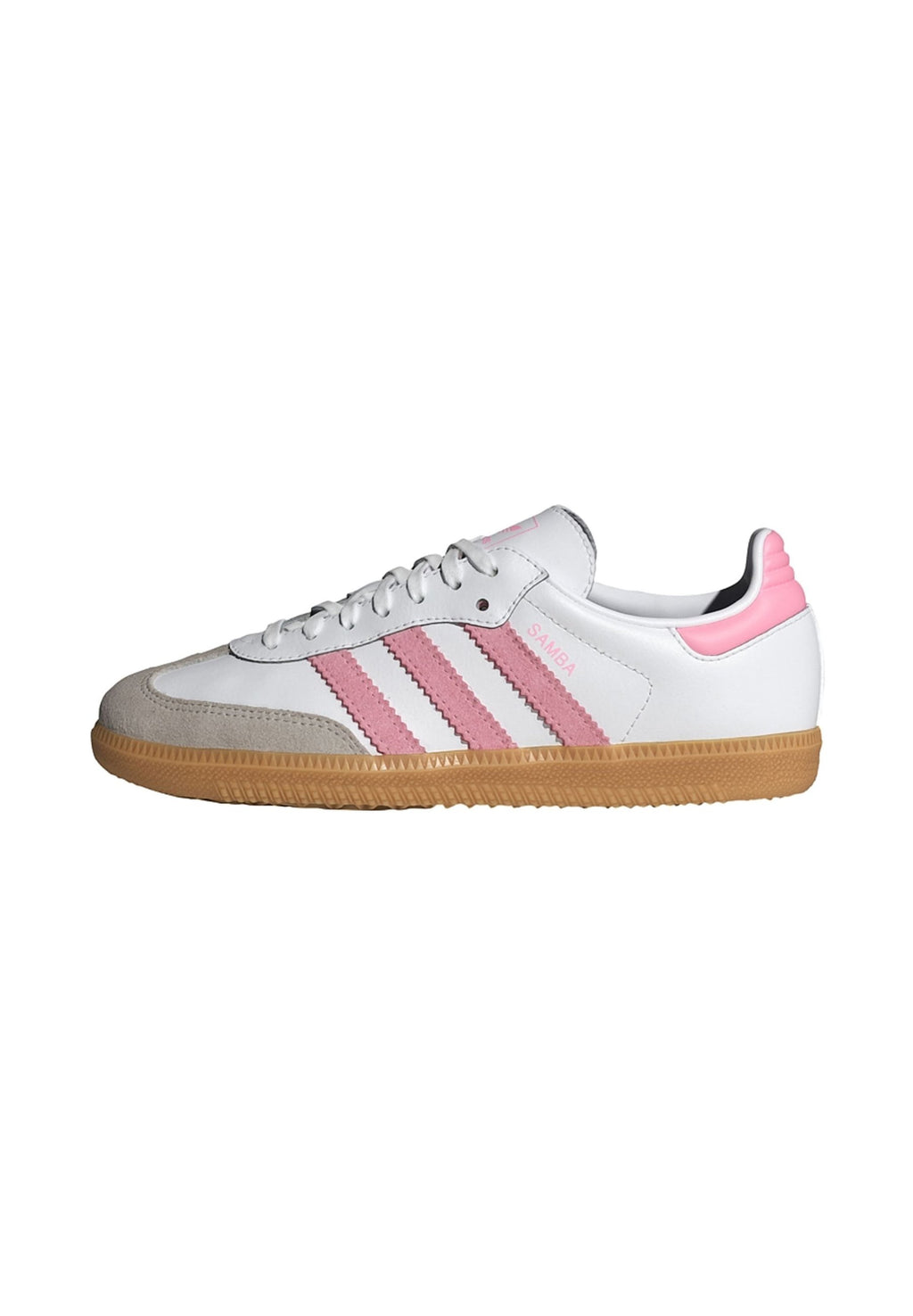SAMBA OG UNISEX - Baskets - blanc/rose clair/gomme