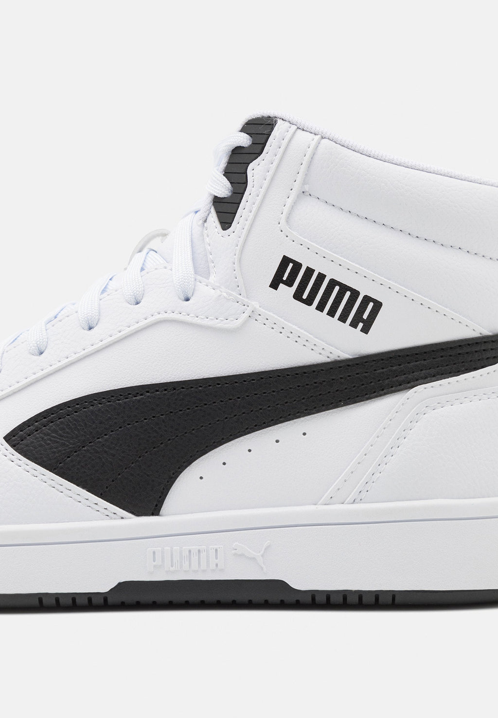 REBOUND V6 UNISEX - High-top trainers - white/black