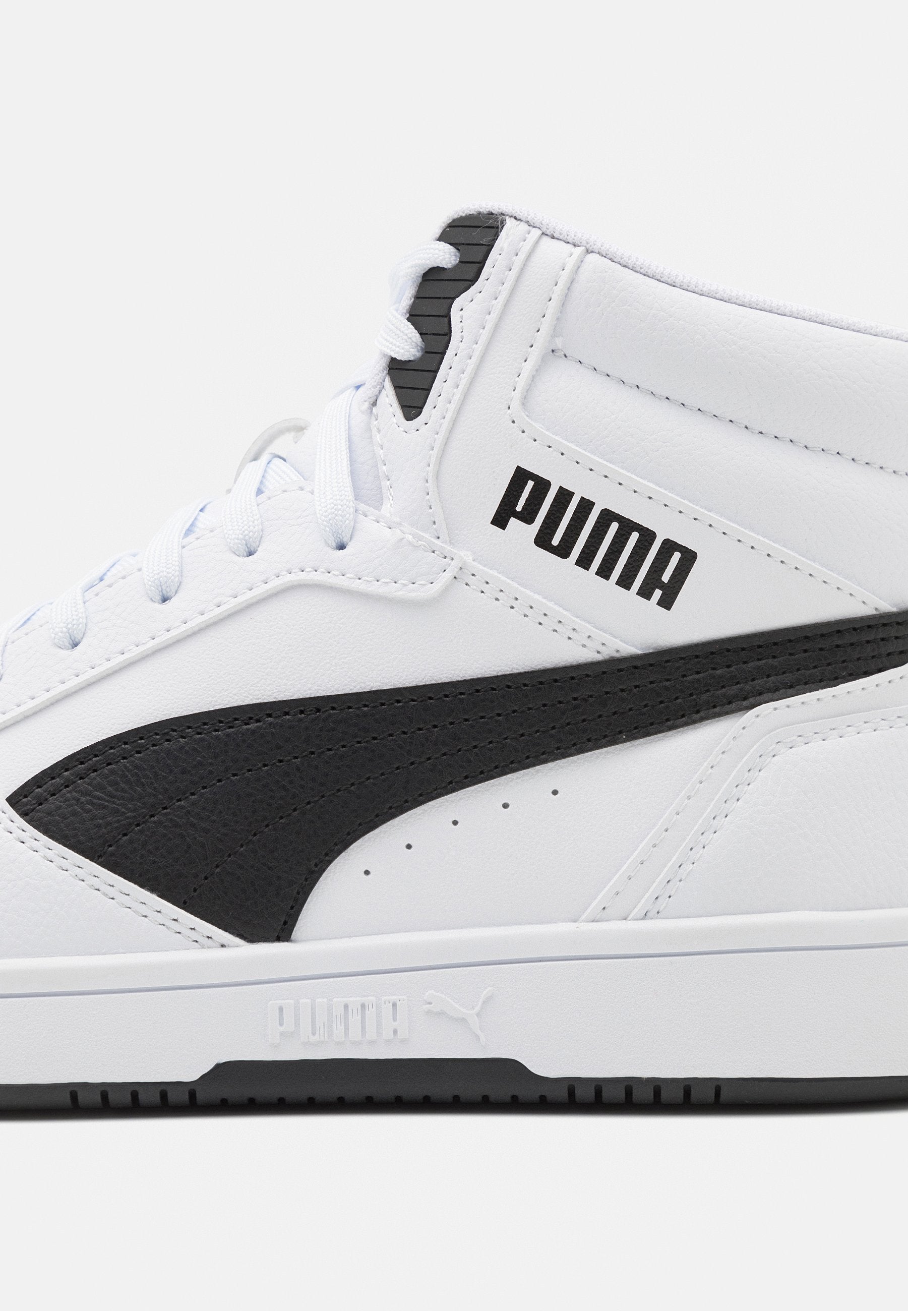 REBOUND V6 UNISEX - High-top trainers - white/black
