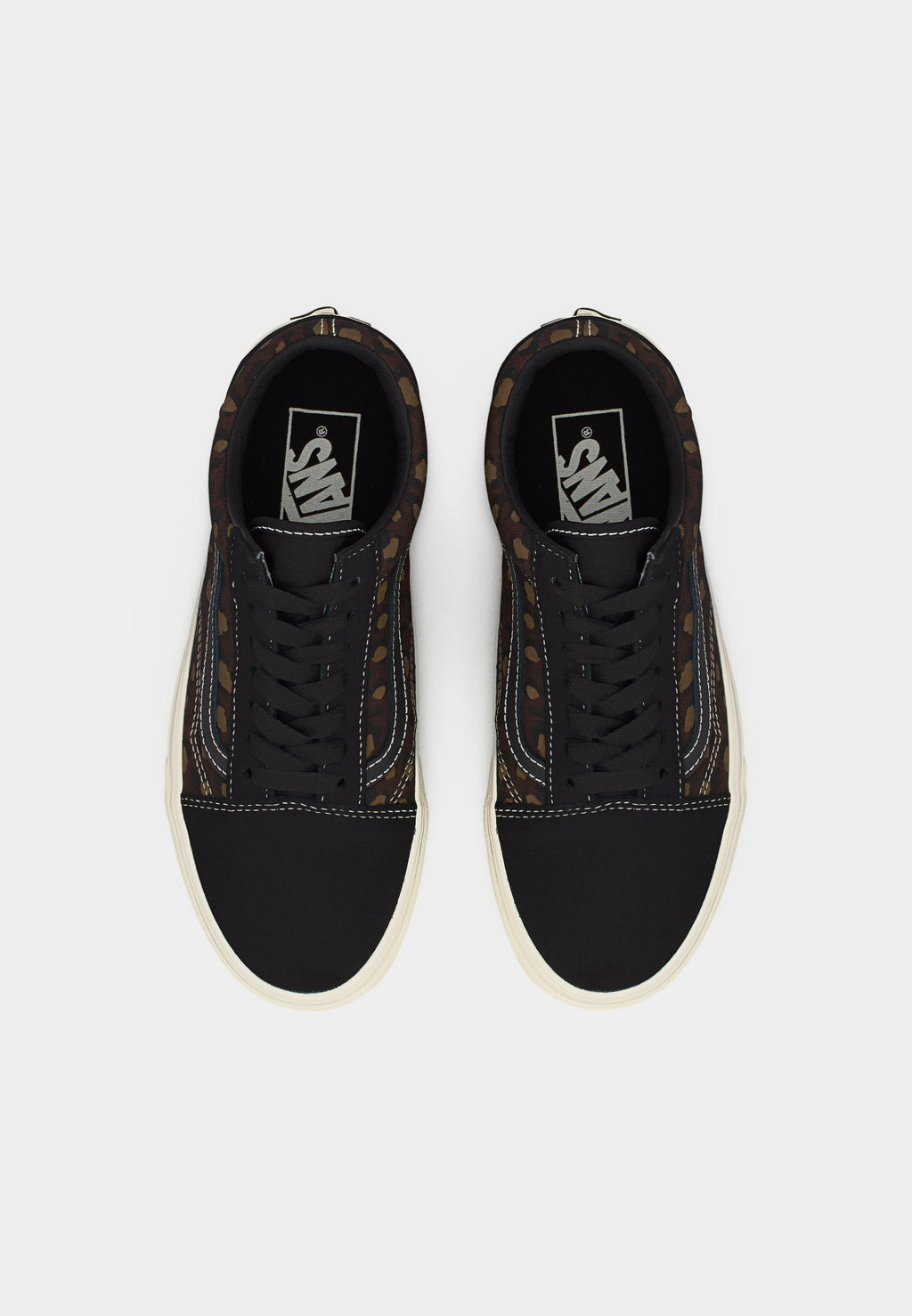OLD SKOOL UNISEX - Baskets de skate - noir/marron