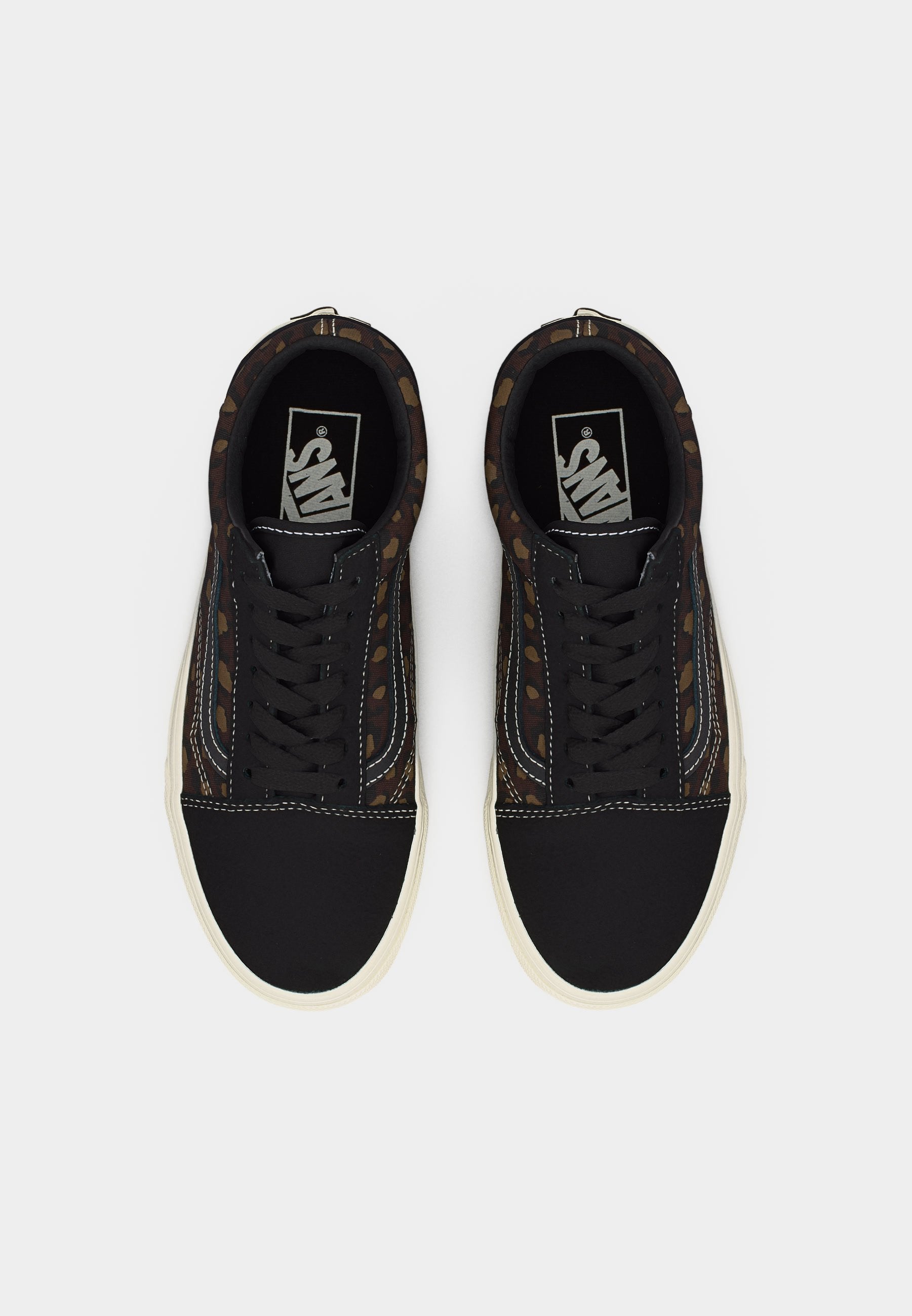 OLD SKOOL UNISEX - Baskets de skate - noir/marron