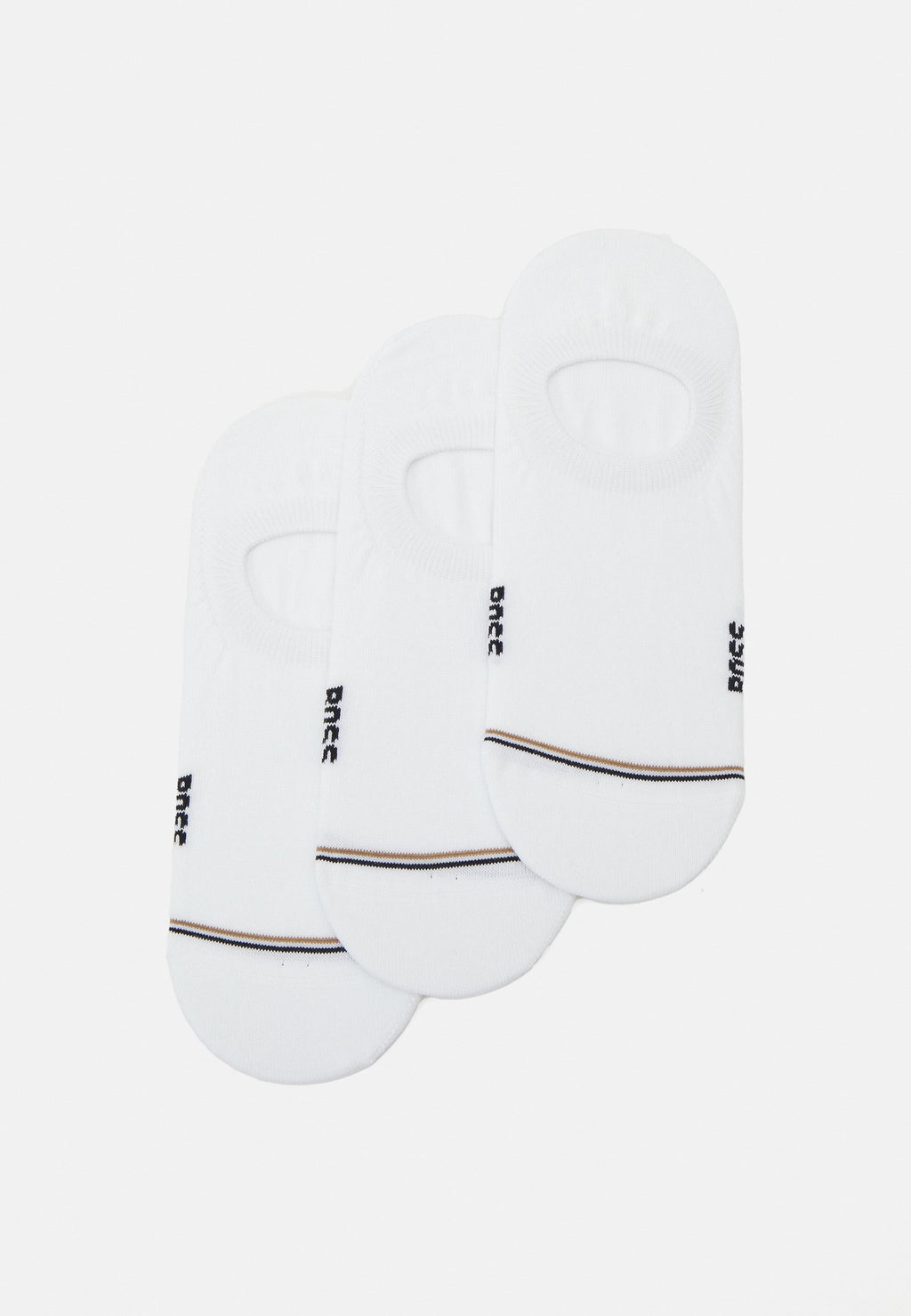 ICONIC 3 PACK - Invisible socks - white