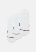 ICONIC 3 PACK - Invisible socks - white