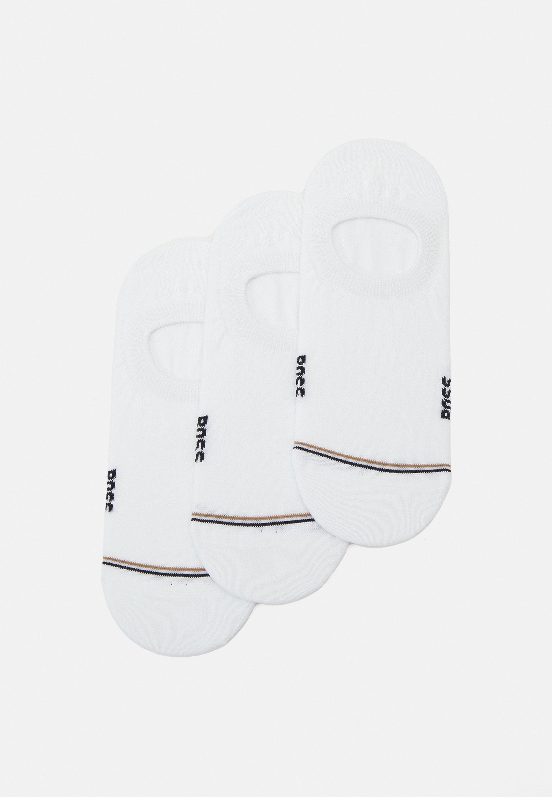 ICONIC 3 PACK - Invisible socks - white