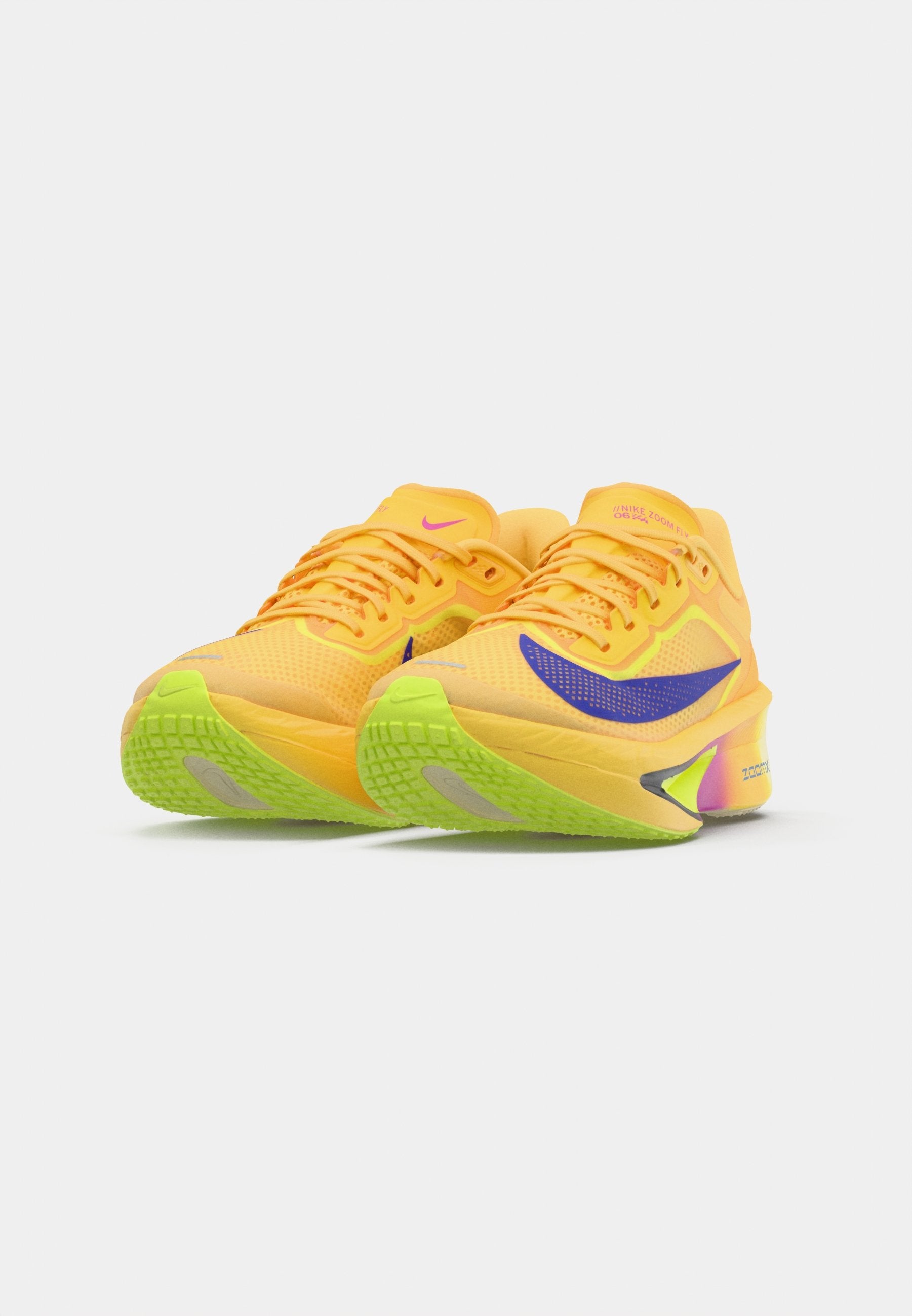 ZOOM FLY 6 - Road running shoes - citron pulse/indigo burst/volt ice/hyper violet/blue void/alabaster