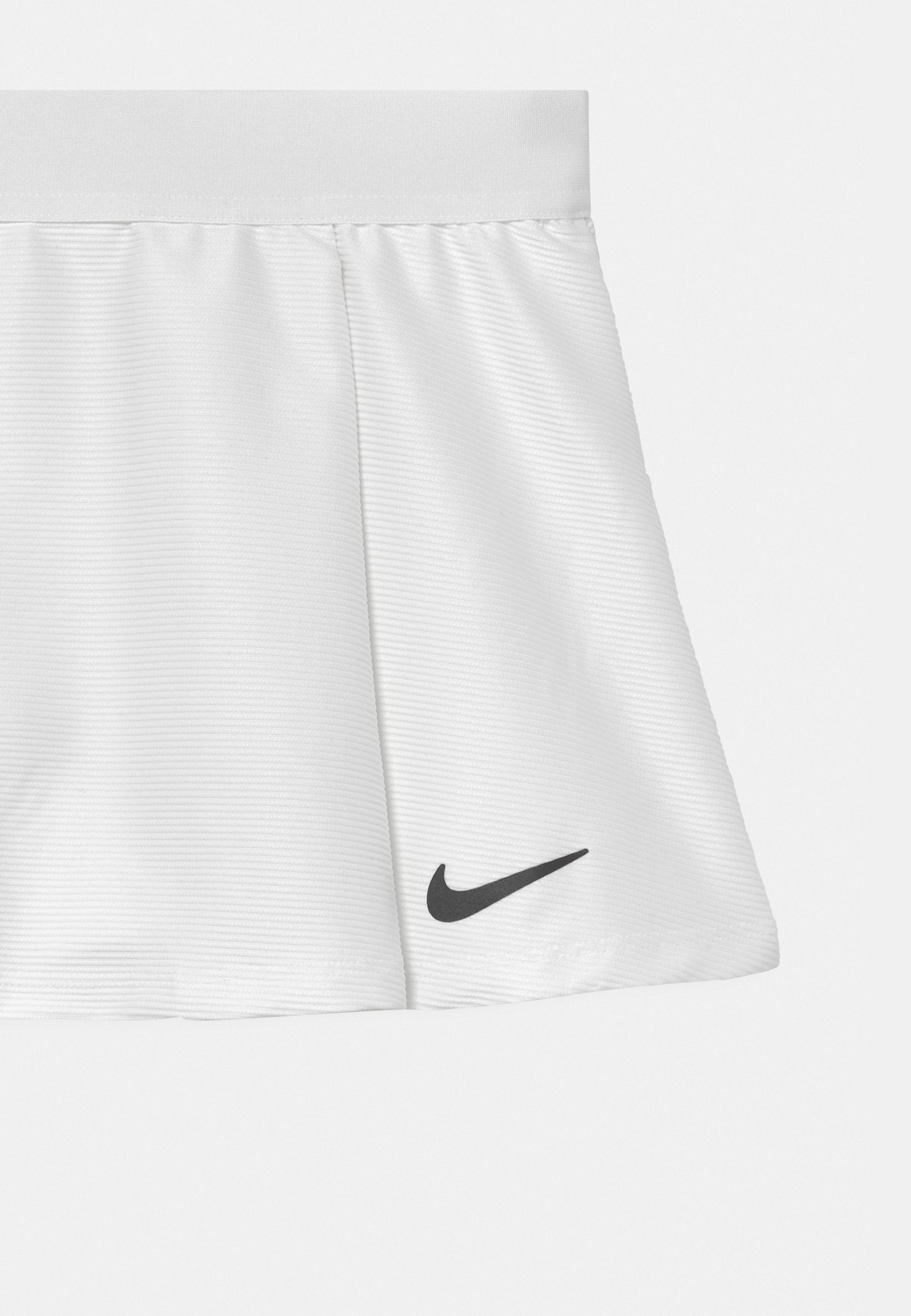 FLOUNCY - Sports skirt - white/black