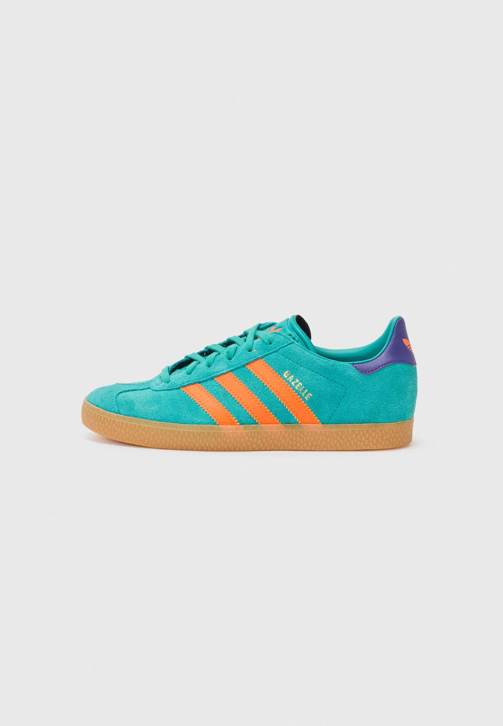 GAZELLE UNISEX - أحذية رياضية - تيل نقي/برتقالي مؤثر/أرجواني كوليجيت